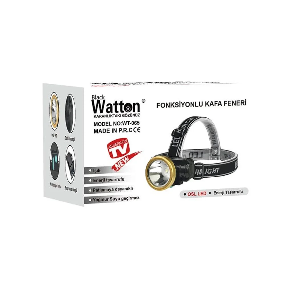 Şarjlı Baret Lambası Osl Led Wt-065 Şarjlı Baret Lambası Osl Led Wt-065