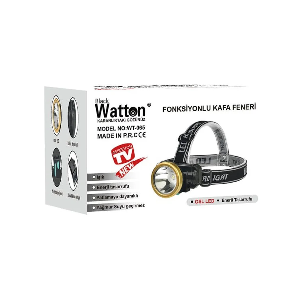 Şarjli Baret Lambasi Osl Led WT-065