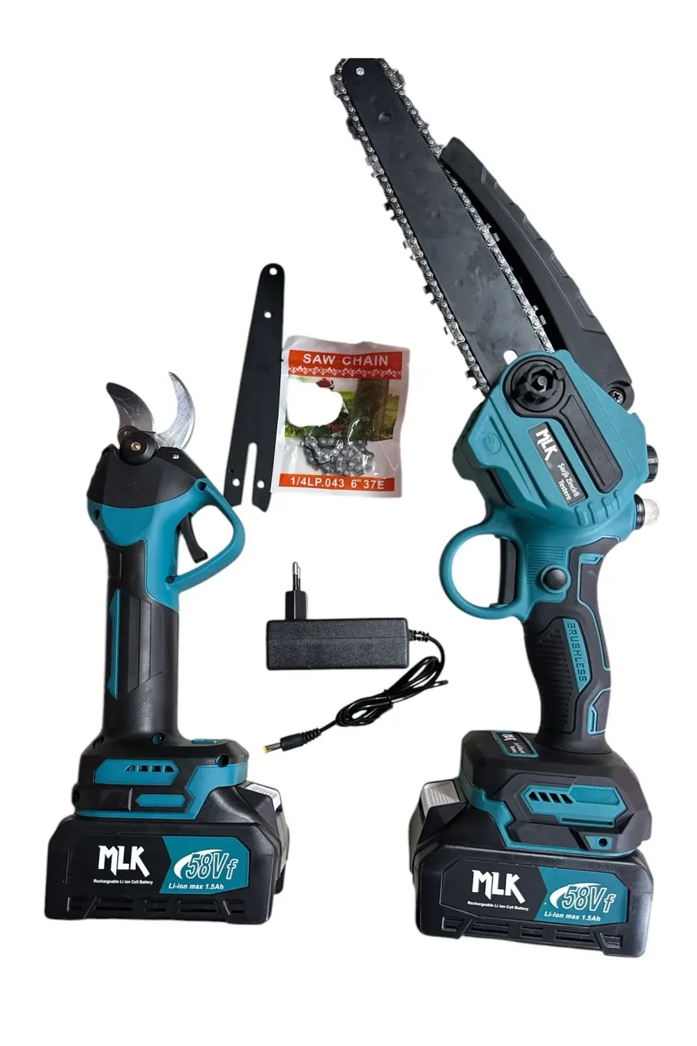 Şarjlı Budama Testere Ve Makas Seti