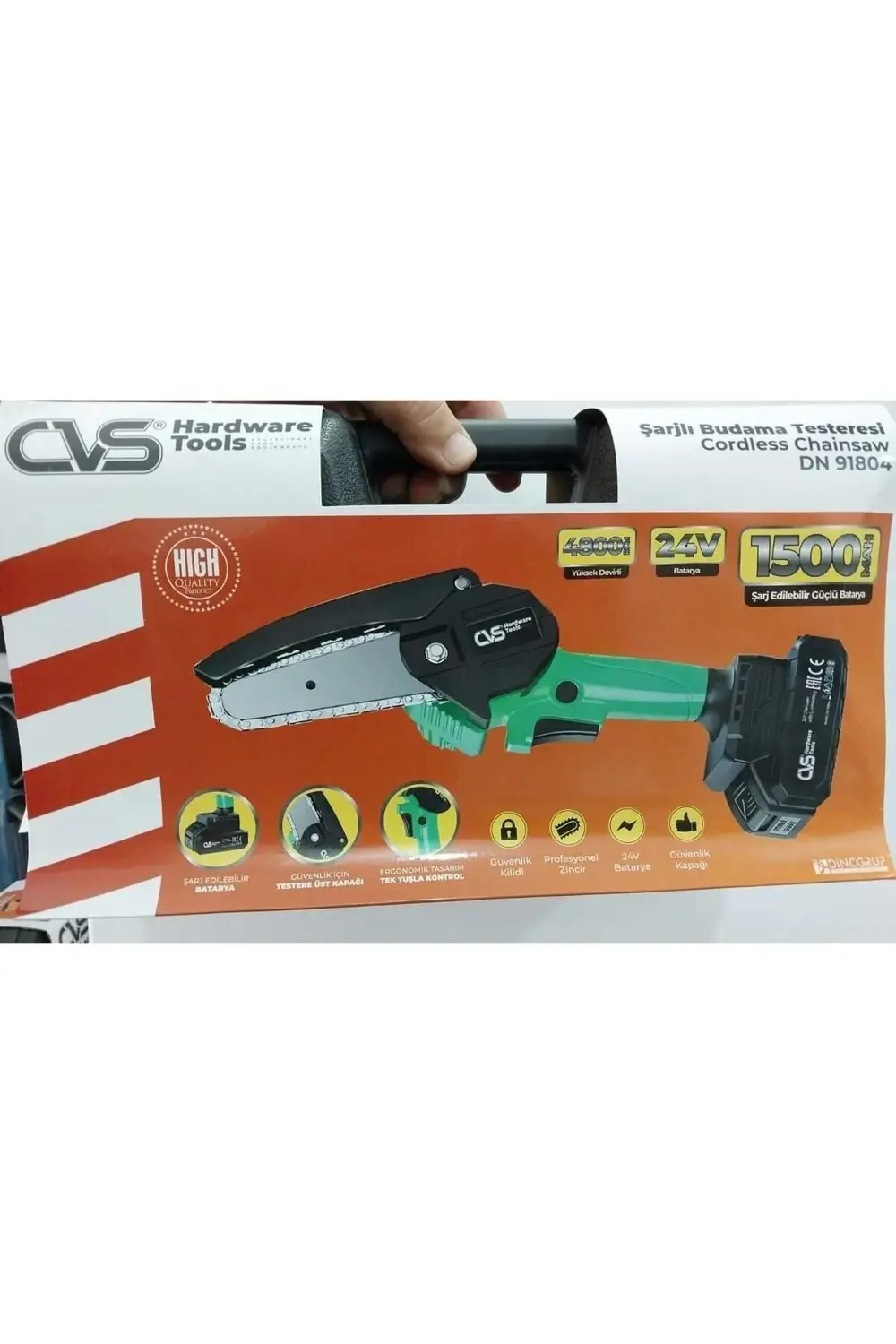 ŞARJLI BUDAMA TESTERESİ