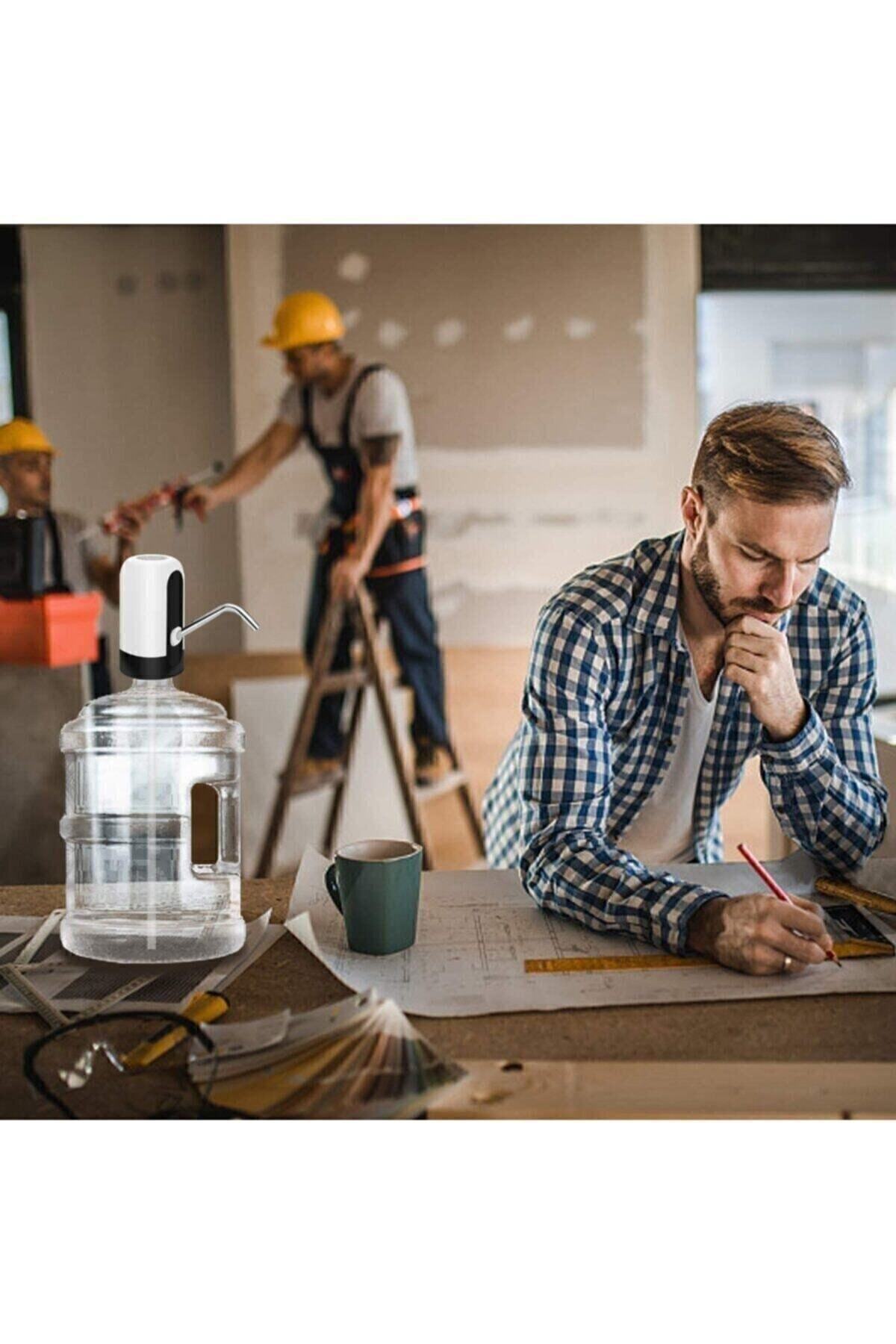 Şarjlı Damacana Su Pompası Cam Ve Plastik Damacanalara Uygun