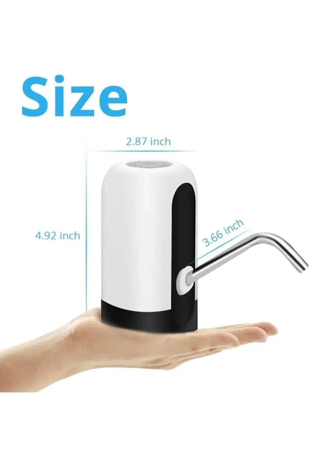 Şarjlı Damacana Su Pompası Cam Ve Plastik Damacanalara Uygun