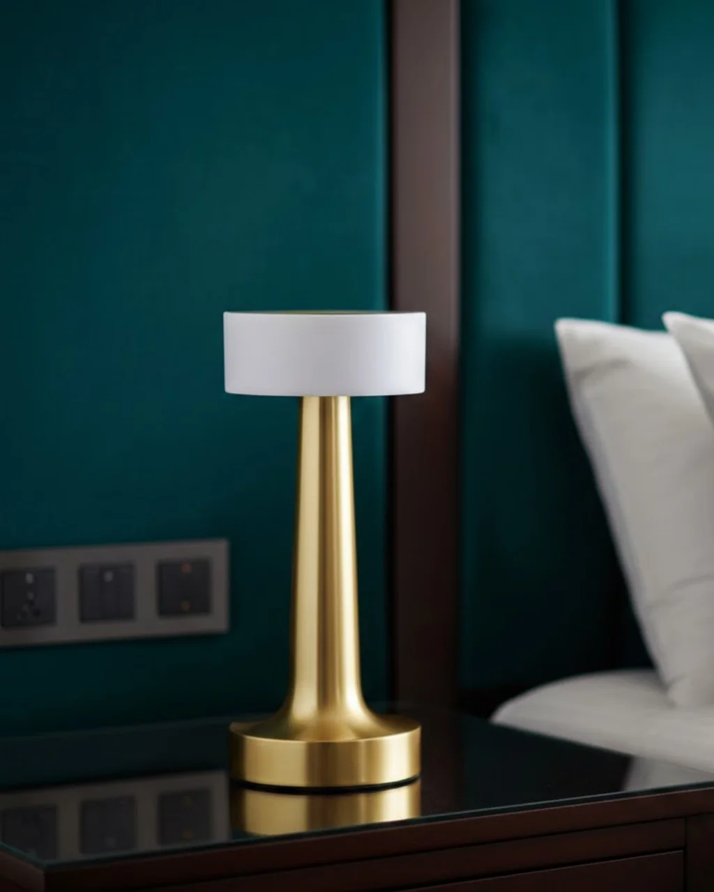 Şarjlı Dokunmatik Led Masa Lambası 3 Renk Dimmer Özellikli - Lisinya Diğer
