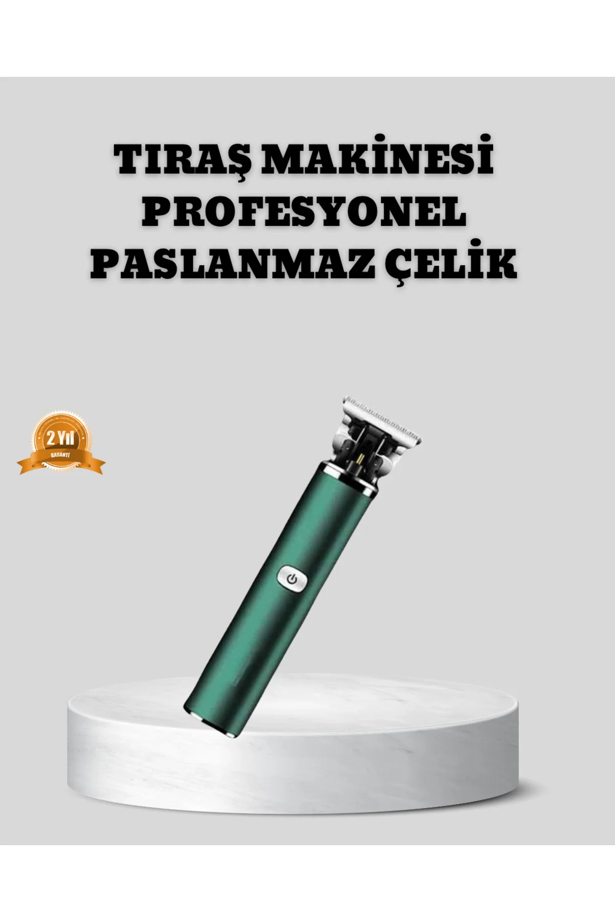 Şarjlı Erkek Tıraş Makinesi – 180 Dakika Pil Ömrü, 2.5 Saat Hızlı Şarj, USB ve Powerbank Uyumlu