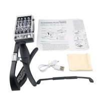 Şarjlı Gözlük Büyüteç 4 Farklı Lens -11537Dc Şarjlı Gözlük Büyüteç 4 Farklı Lens -11537Dc