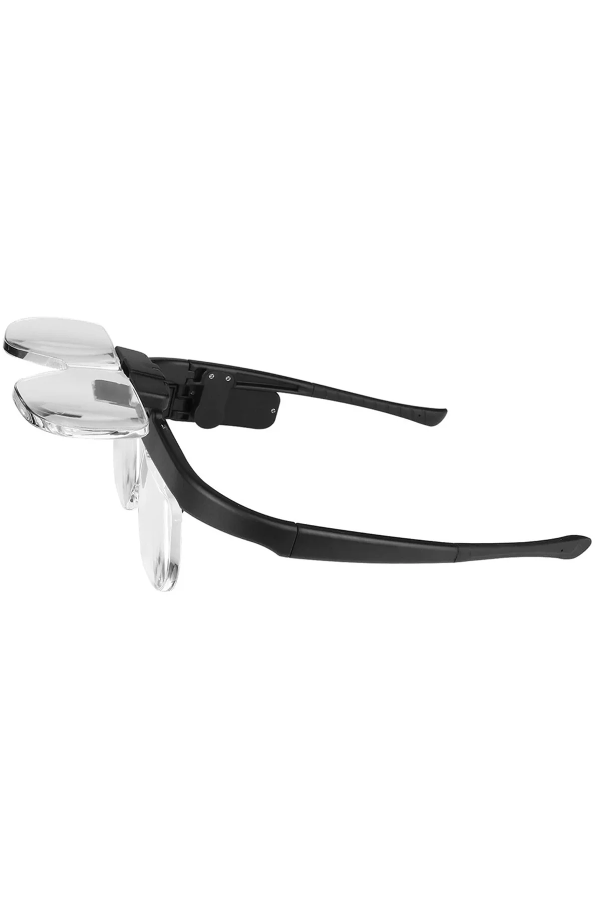 Şarjlı Gözlük Tip Büyüteç Mercek Lup Lensleriyle Taşıma Çantalı 1