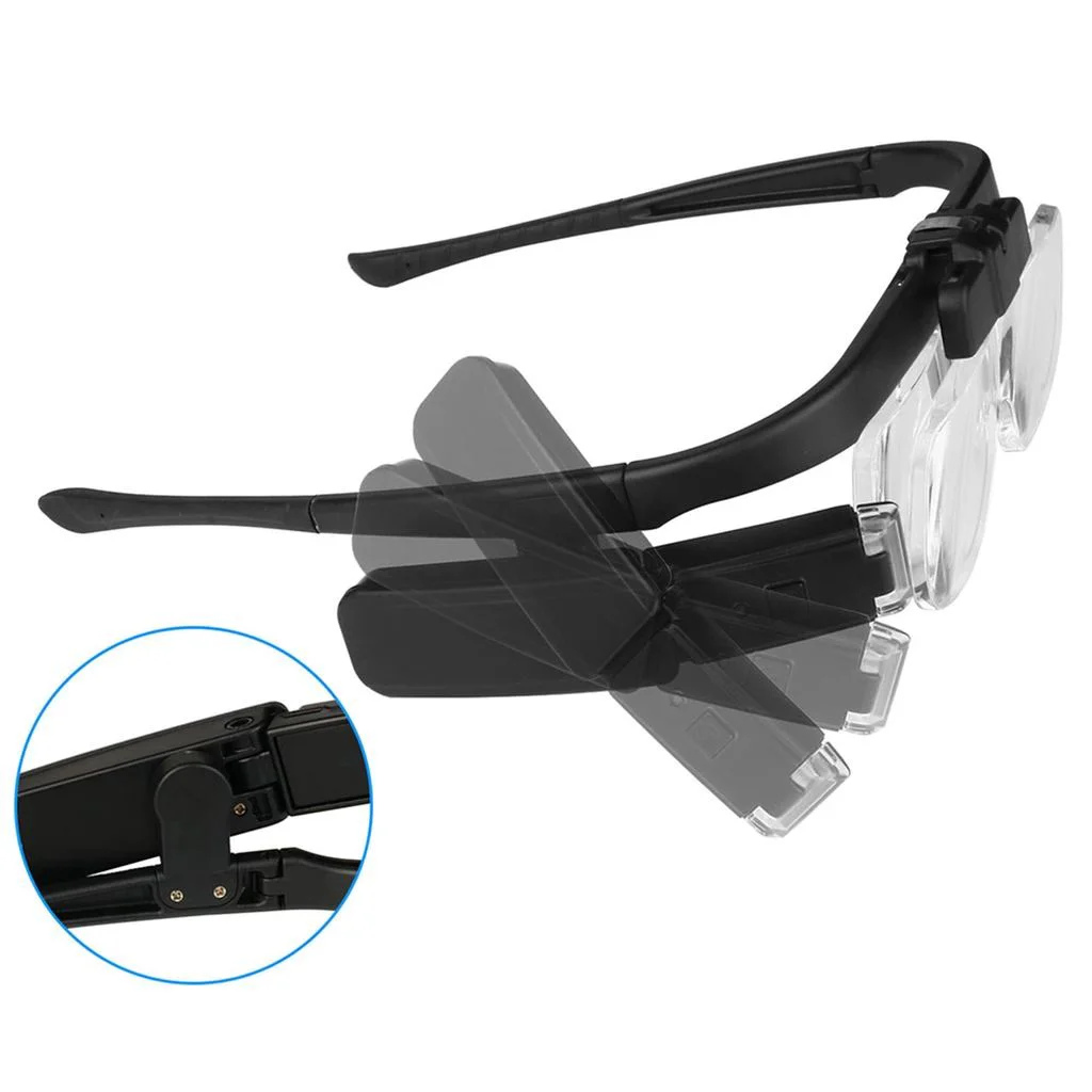 Şarjlı Gözlük Tip Büyüteç 4.5x Led Işıklı Lup Lens Seti - Taşıma Çantalı Fiyatı, Yorumları ve Özellikleri