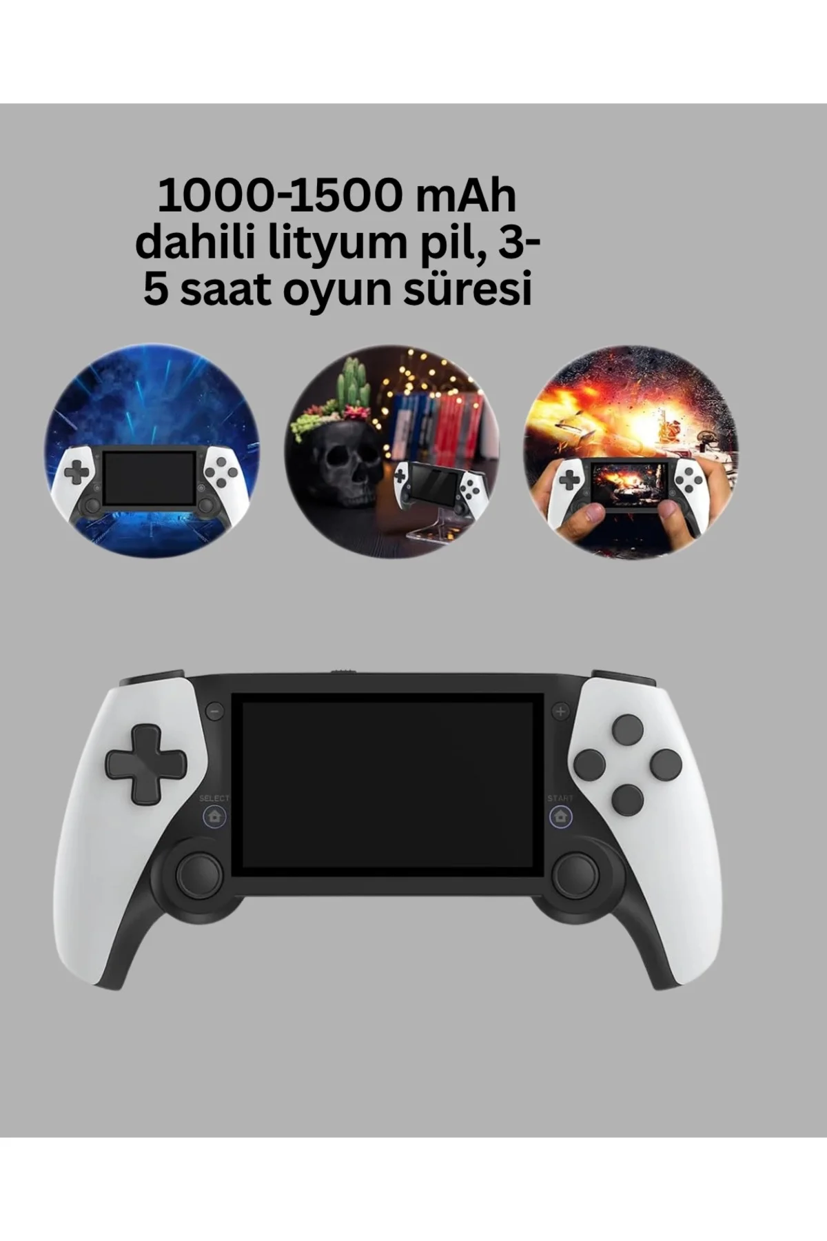 Şarjlı, Hafıza Kart Destekli Oyun Konsolu
