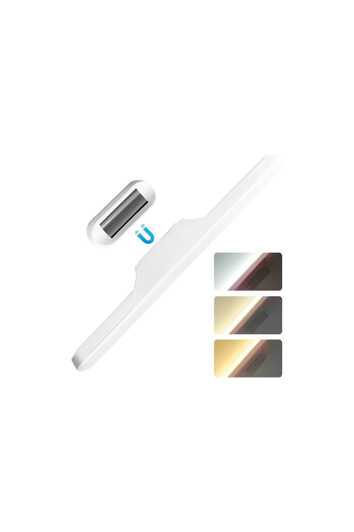 Şarjlı Kablosuz LED Lamba – 3 Mod Işık, Mıknatıslı Yapışkanlı, Ço