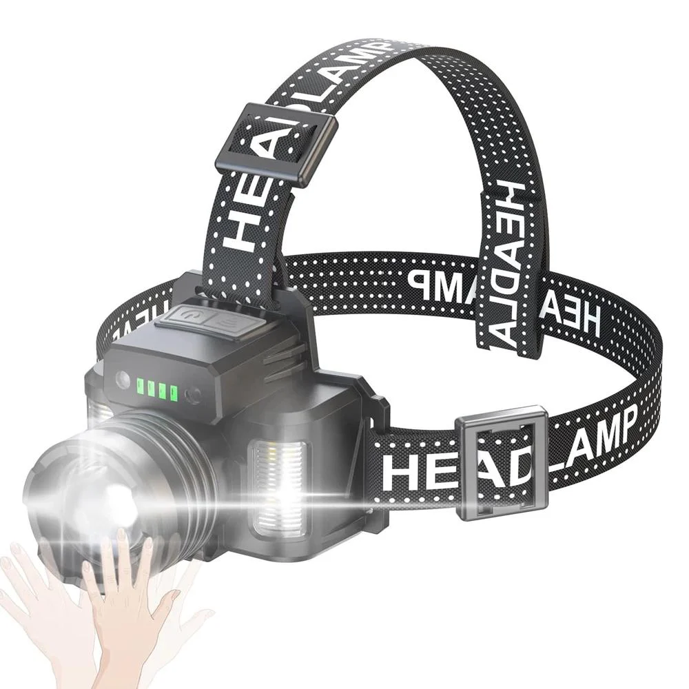 Şarjlı Kafa Lambası - Sensörlü Cree TG LED, 6000 Lümen, 500m Mesafe, Wt-625 Fiyatı, Yorumları ve Özellikleri