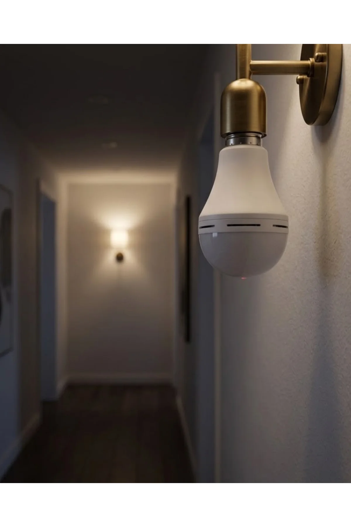 Şarjlı LED Ampul E27 Duy 6500K Beyaz Işık Kesintisiz Aydınlatma