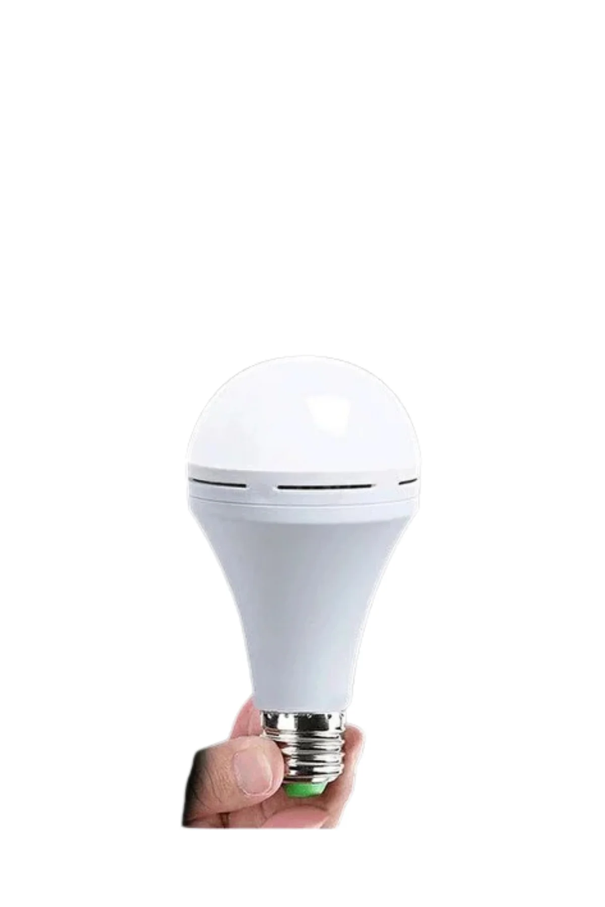 Şarjlı LED Ampul E27 Duy 6500K Beyaz Işık Kesintisiz Aydınlatma