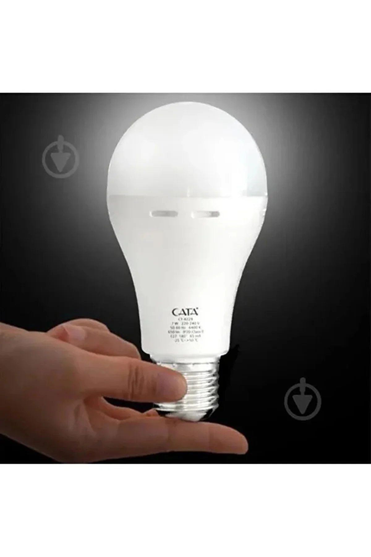 Şarjlı Led Ampül Elektriksiz 8 Saat Yanar Lamba Kesintisiz Yanmay