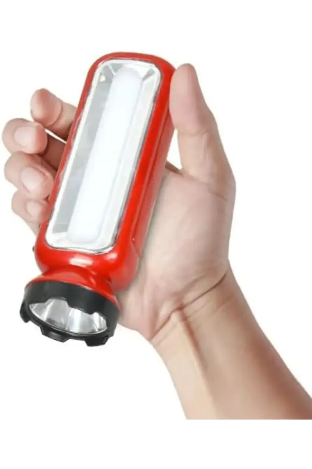 Şarjlı LED El 600 Lümen, 3w, Type-C USB Şarjlı, 1200 mAh Dahili P