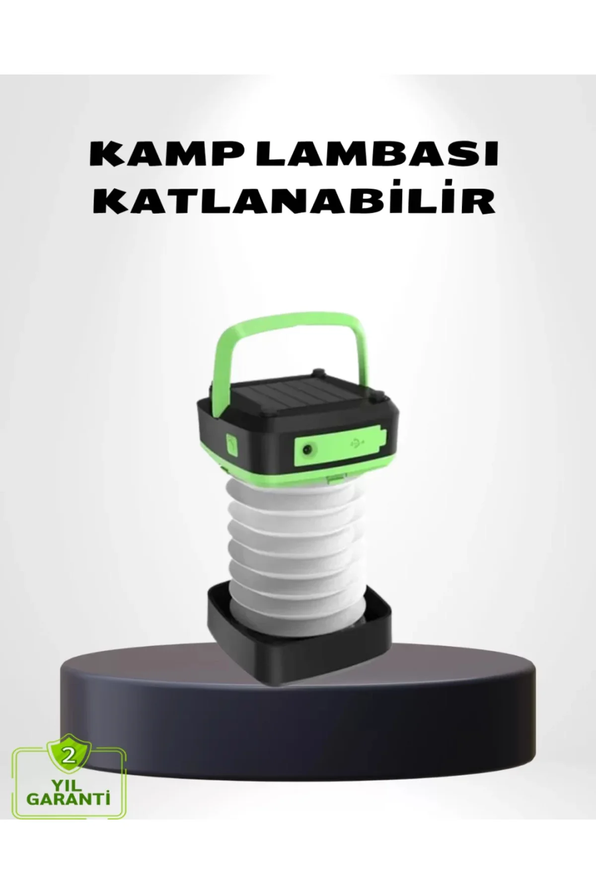 Şarjlı LED Lamba – Dokunmatik Sensörlü, 3 Kademeli Parlaklık