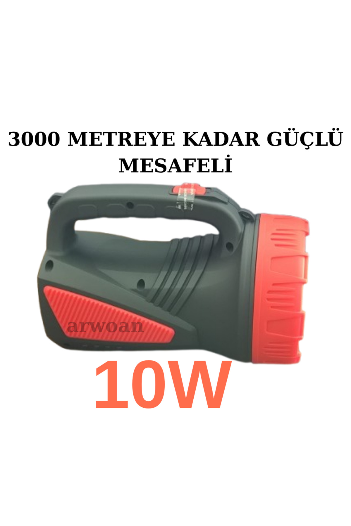 Şarjlı LED Projektör El Feneri Kamp, Balıkçılık, Acil Durum