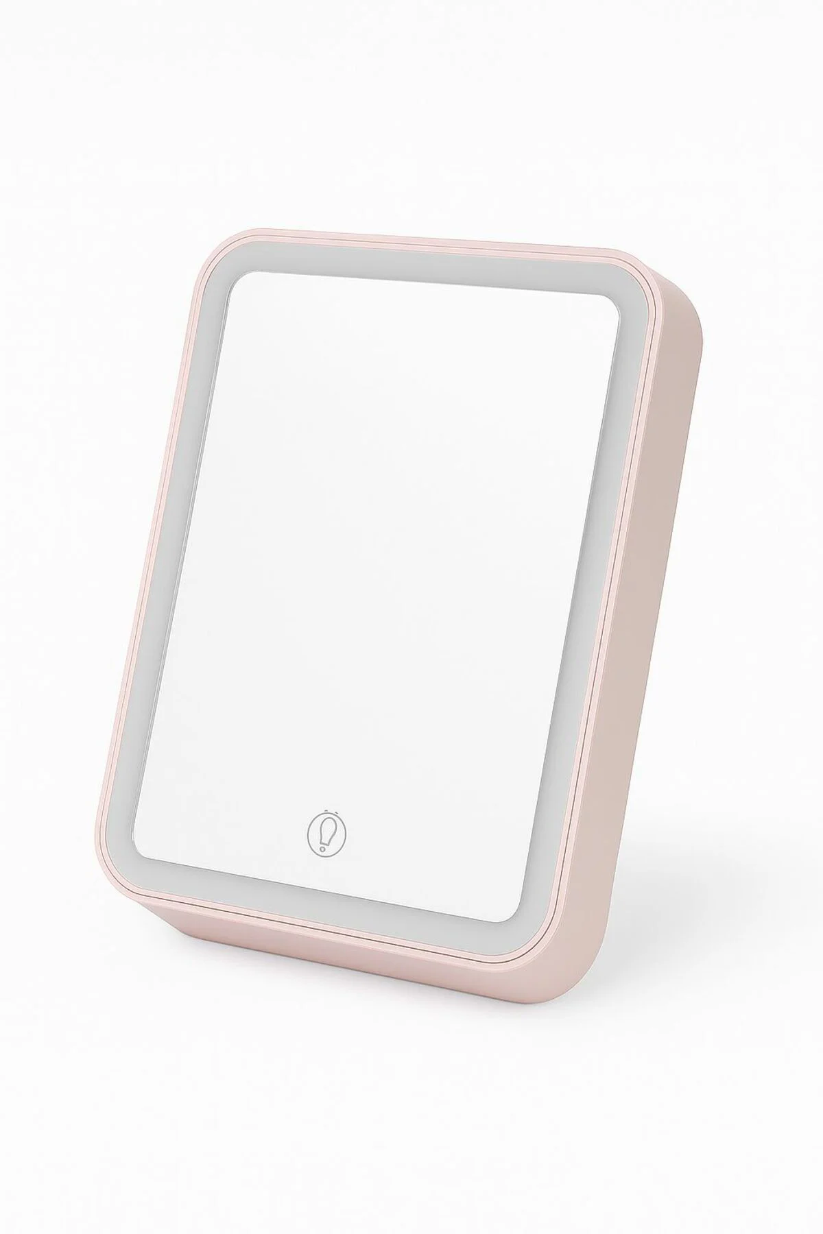 Şarjlı Ledli Aynalı Makyaj Kutusu 20,5x13,8x3,5cm Elektrikli Kirp