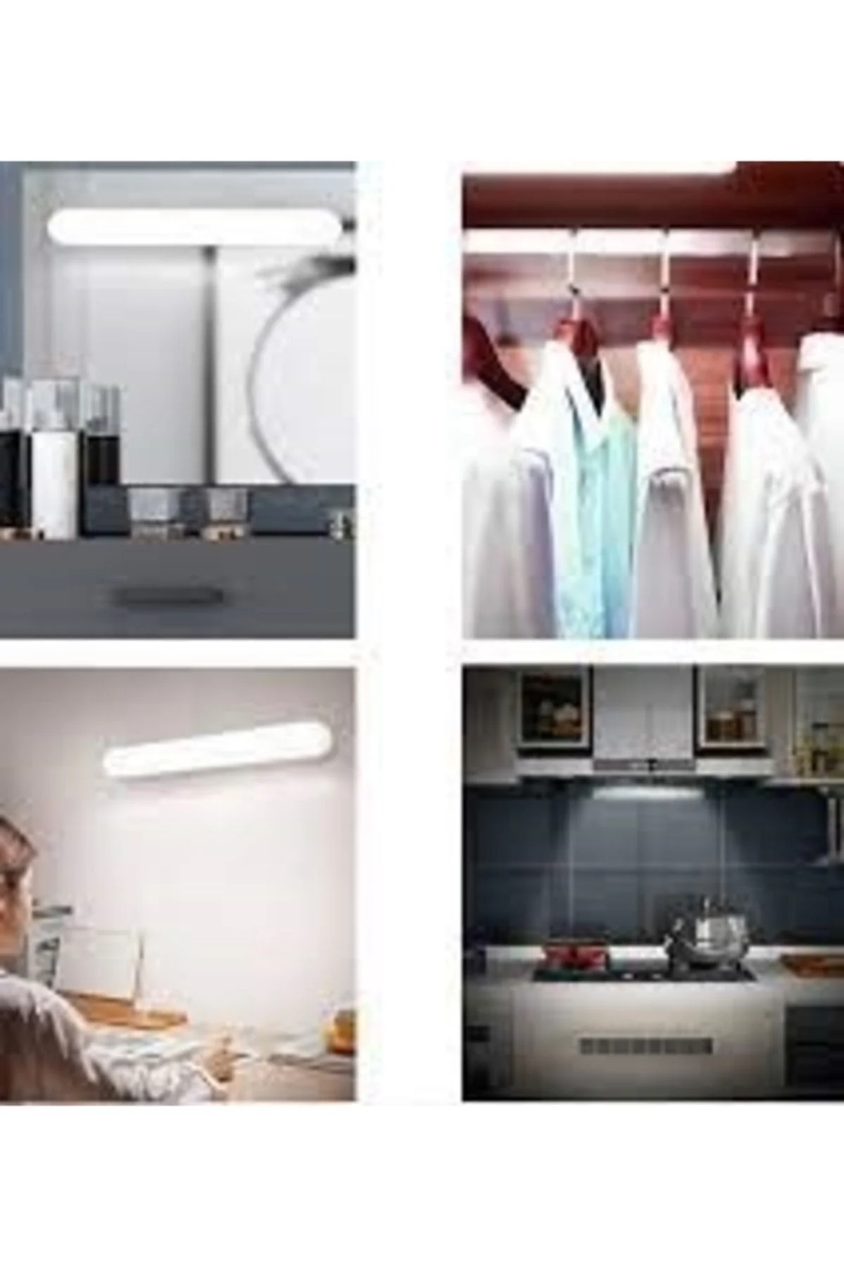 Şarjlı Martı Ledli Aplik 3 Renk Ct 3200k 4000k 6400k Ct5249