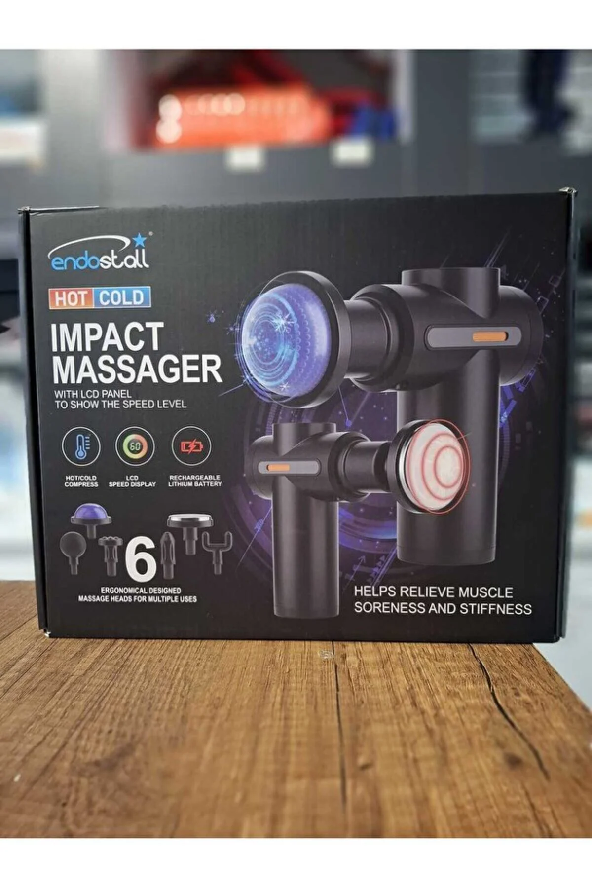 Şarjlı Masaj Aleti ENDOSTALL 010-750H MİNİ HOT & COLD Şarjlı Masaj Aleti ENDOSTALL 010-750H MİNİ HOT & COLD