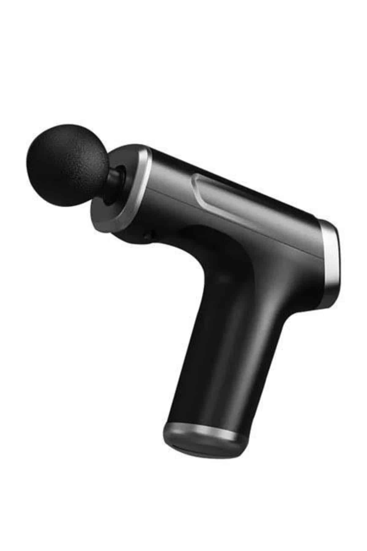 Şarjlı Masaj Tabancası 4 Başlıklı Mini Masaj Tabancası ve Masaj A