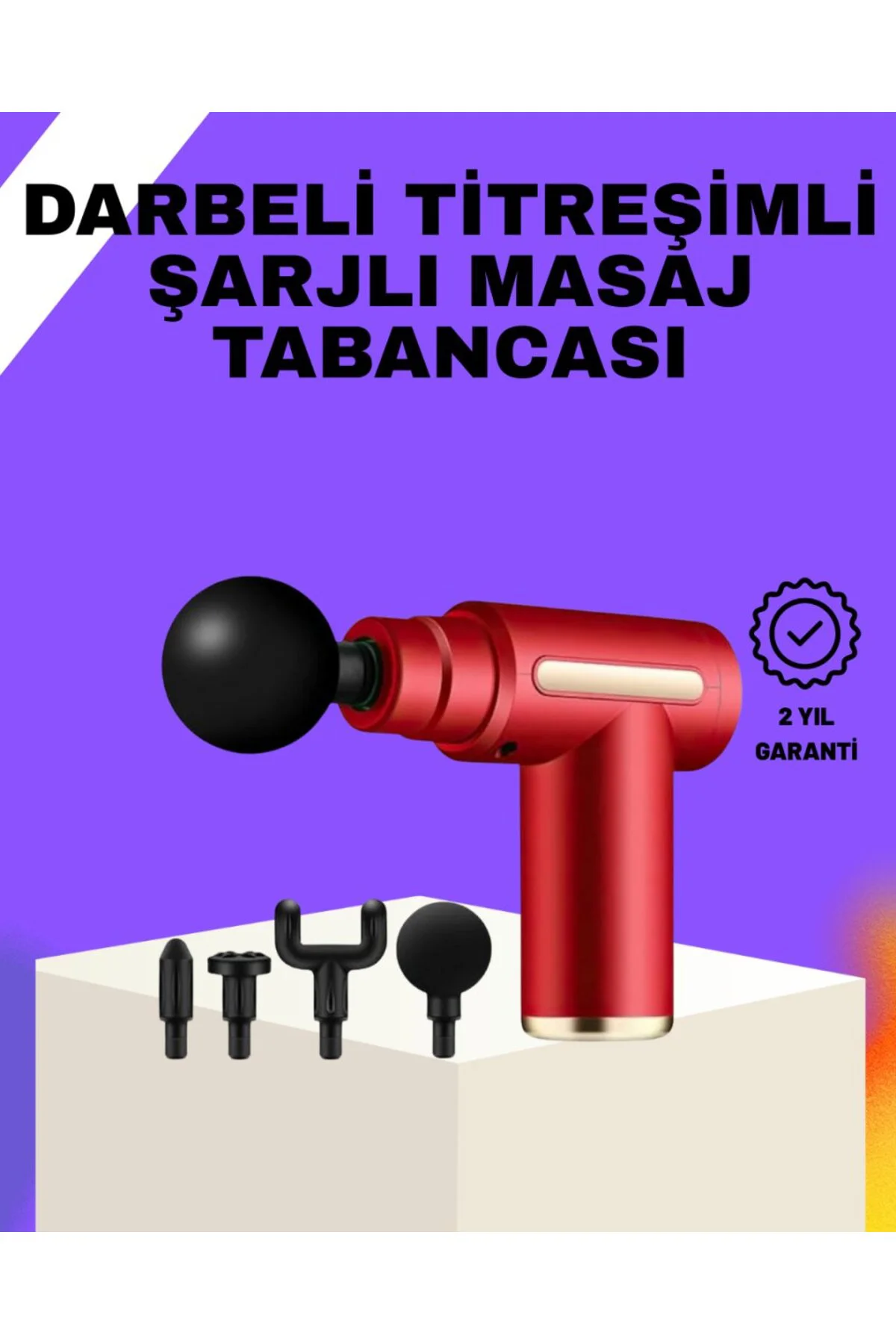 Şarjlı Masaj Tabancası Spor Sonrası Kas Rahatlatma İçin