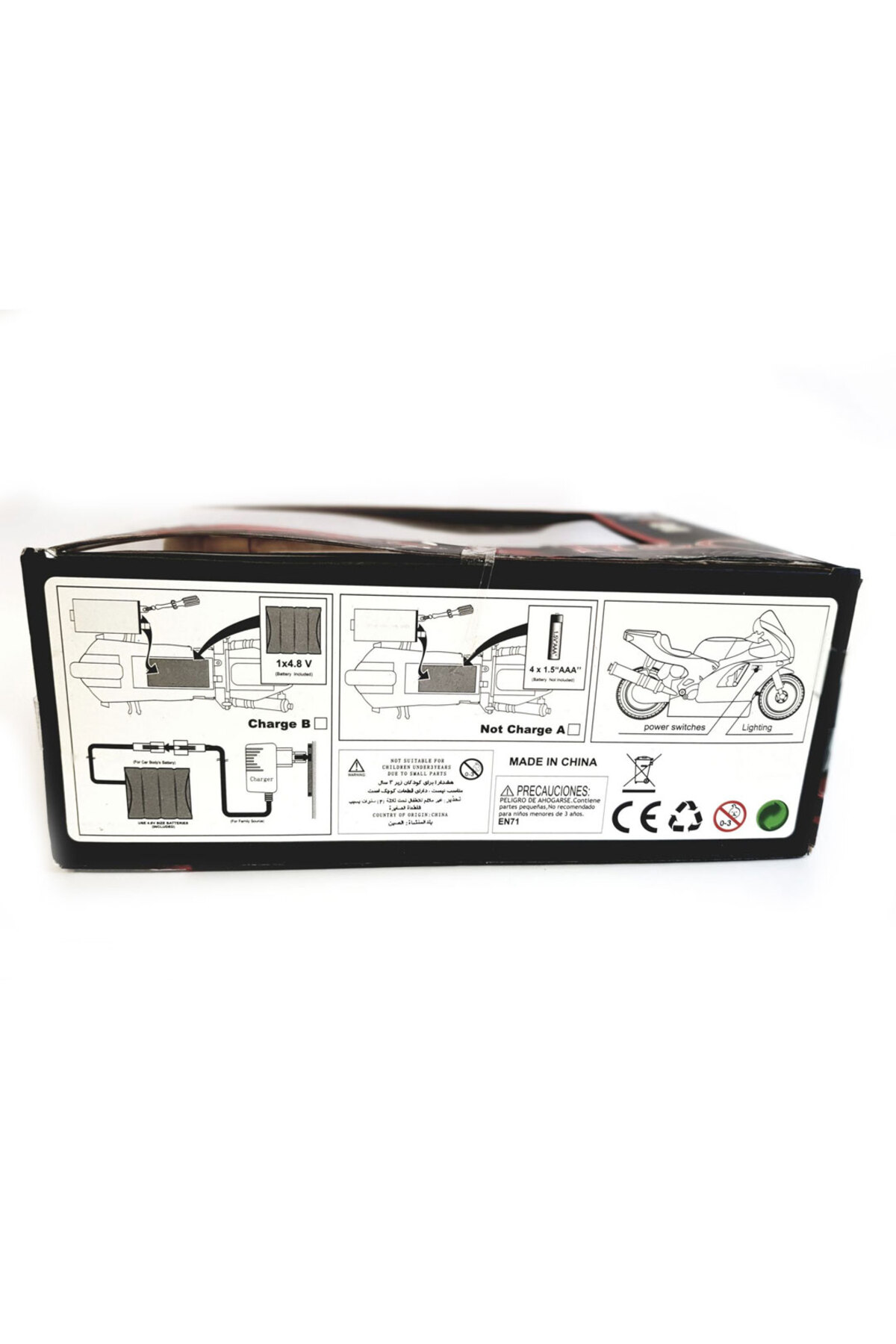 Oyuncak Store Şarjlı M&C Moto Show Uzaktan Kumandalı Full Fonksiyonlu Motorsikl