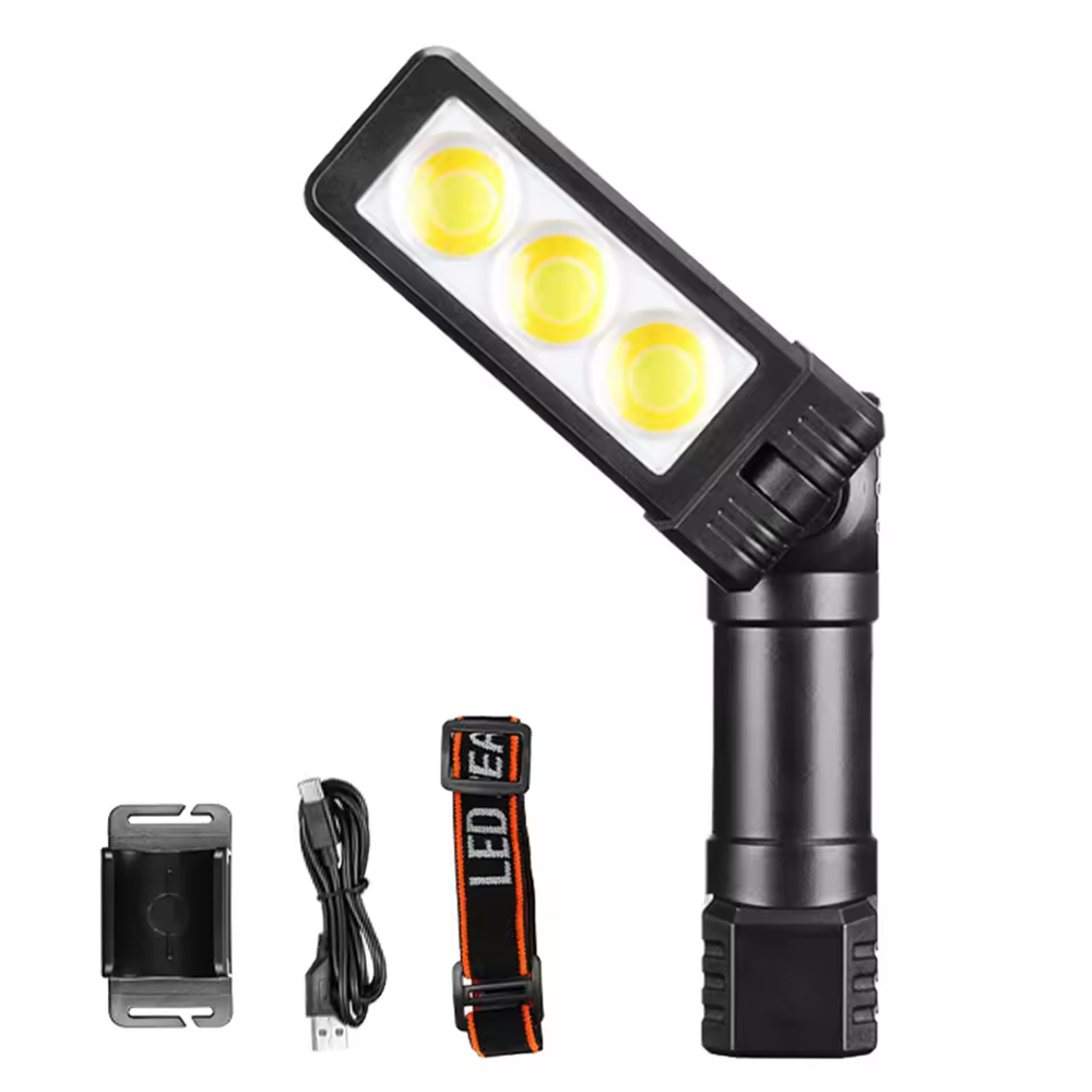 Şarjlı Mıknatıslı Çalışma Lambası Kafa Işığı WT-706 Şarjlı Mıknatıslı Çalışma Lambası Kafa Işığı WT-706