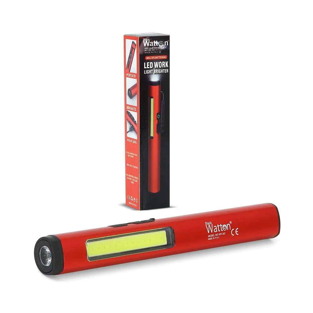 Şarjlı Mıknatıslı Çalışma Lambası Cep Feneri Wt-307-s – 15 Saat Pil Ömrü Fiyatı, Yorumları ve Özellikleri