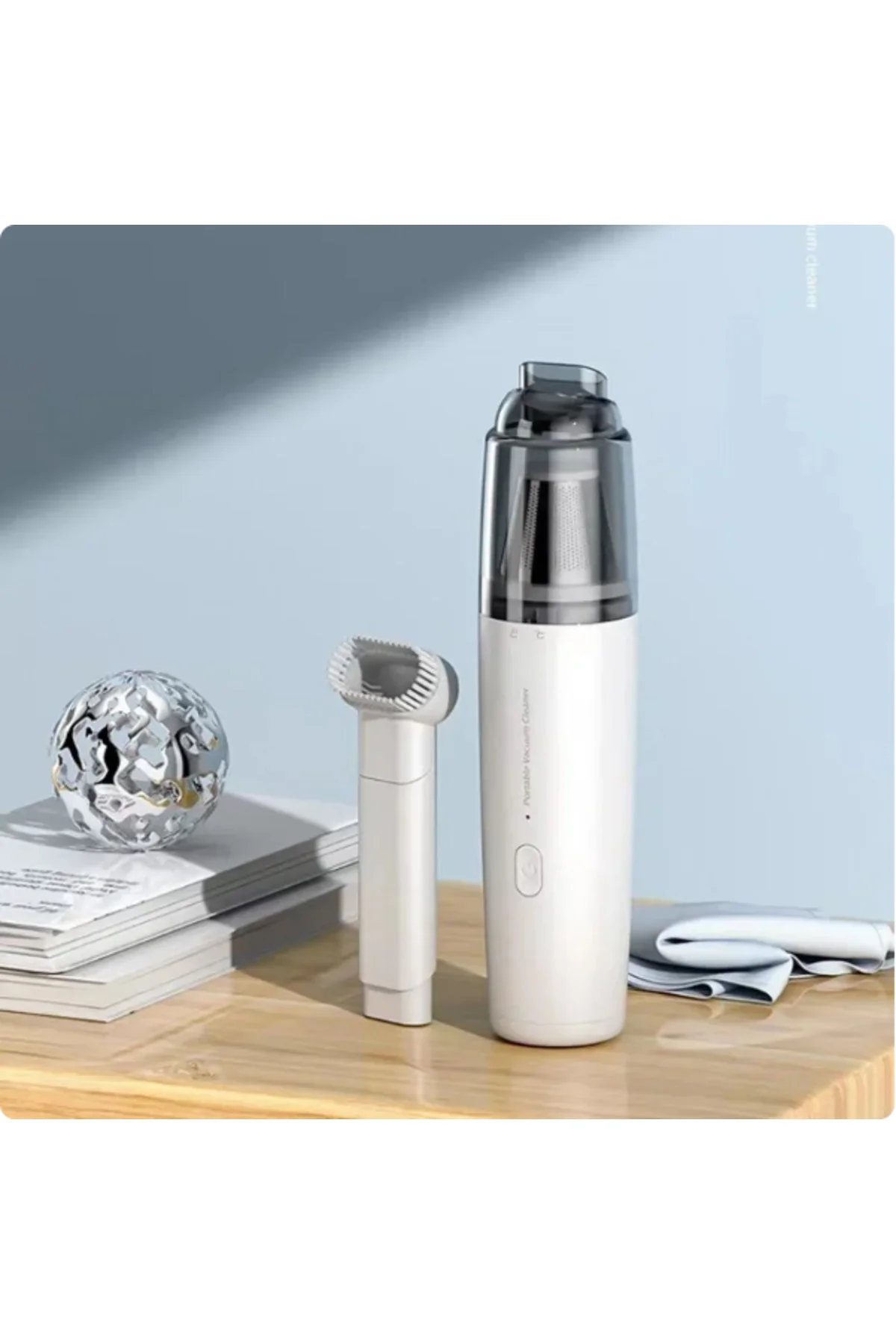 Şarjlı Mini Araç İçi Süpürge