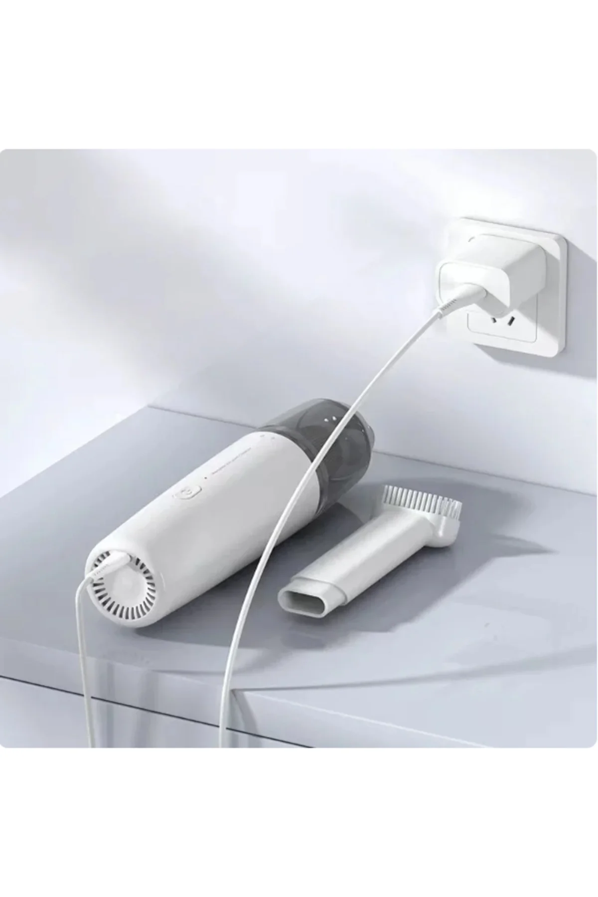 Şarjlı Mini Araç İçi Süpürge