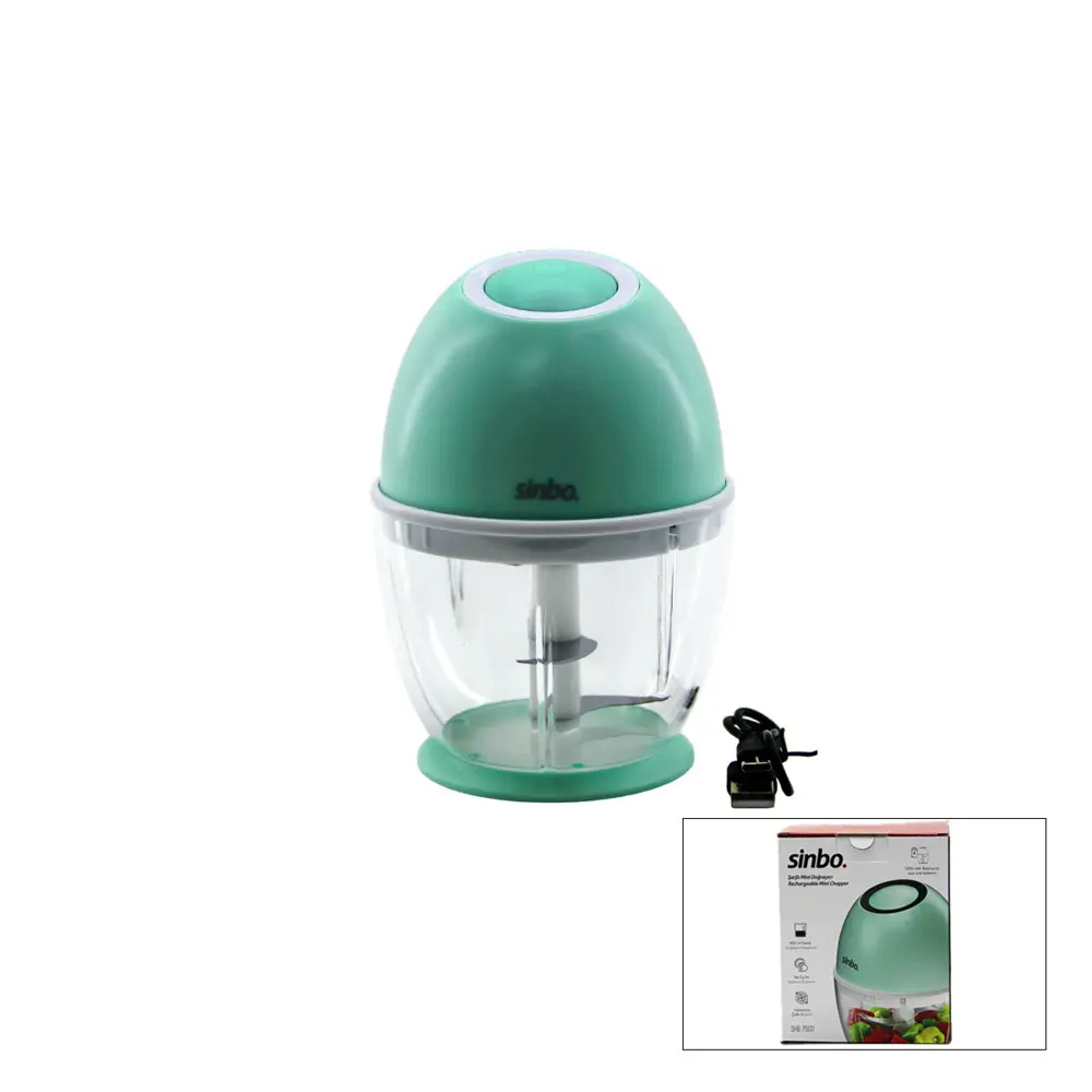 ŞARJLI MİNİ DOĞRAYICI BLENDER 450ML SHB-7503 (4741)