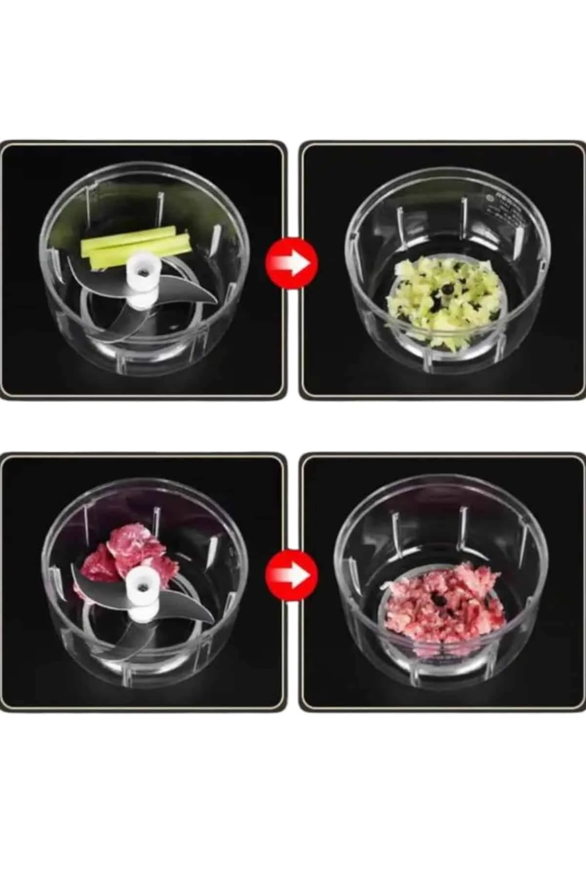 Şarjlı Mini El Rondosu Doğrayıcı Taşınabilir 250 ml Çelik Bıçaklı Fiyatı, Yorumları ve Özellikleri