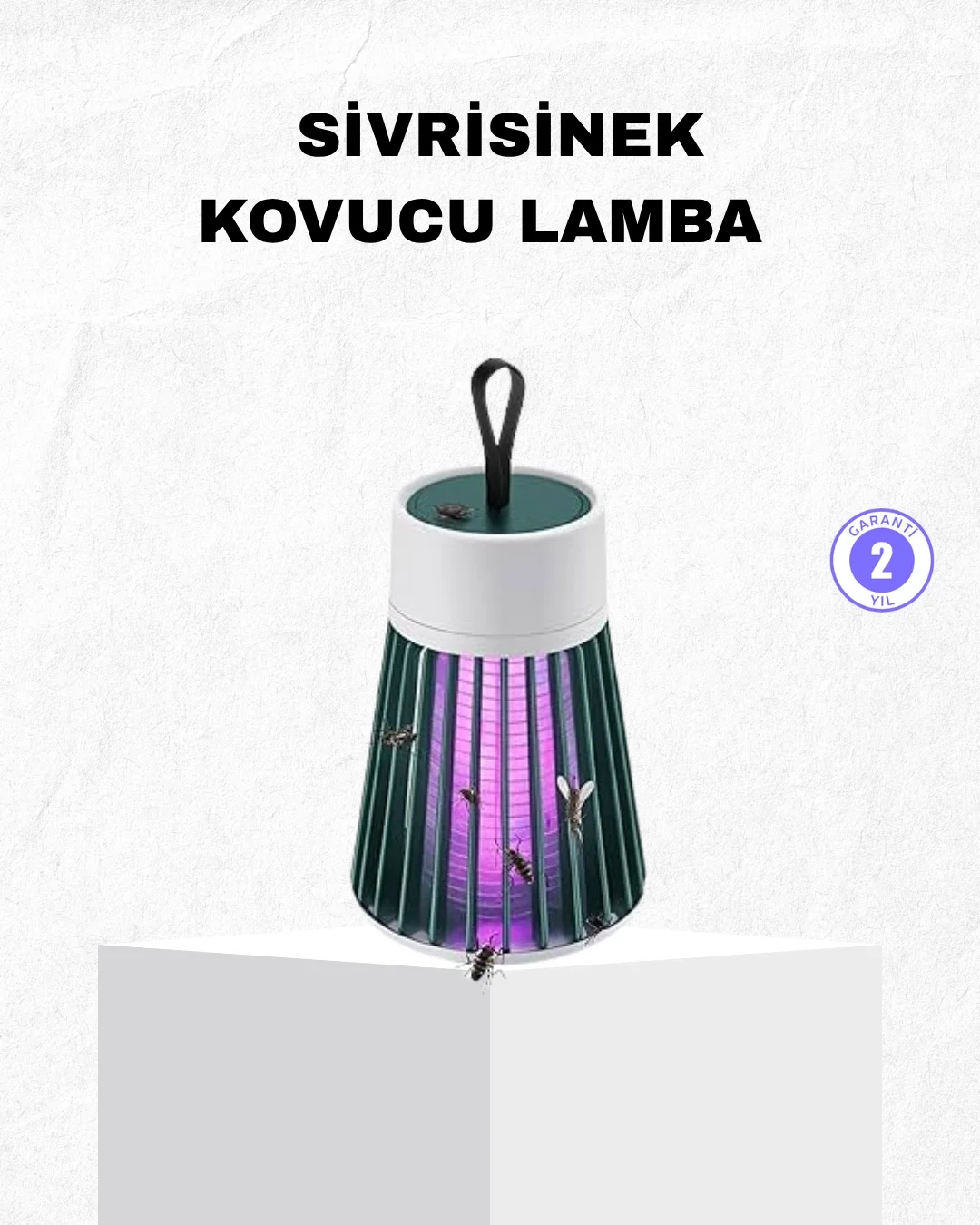 Şarjlı Mor Işıklı Sivrisinek Öldürücü Lamba – Sessiz ve Kimyasal İçermez Fiyatı, Yorumları ve Özellikleri