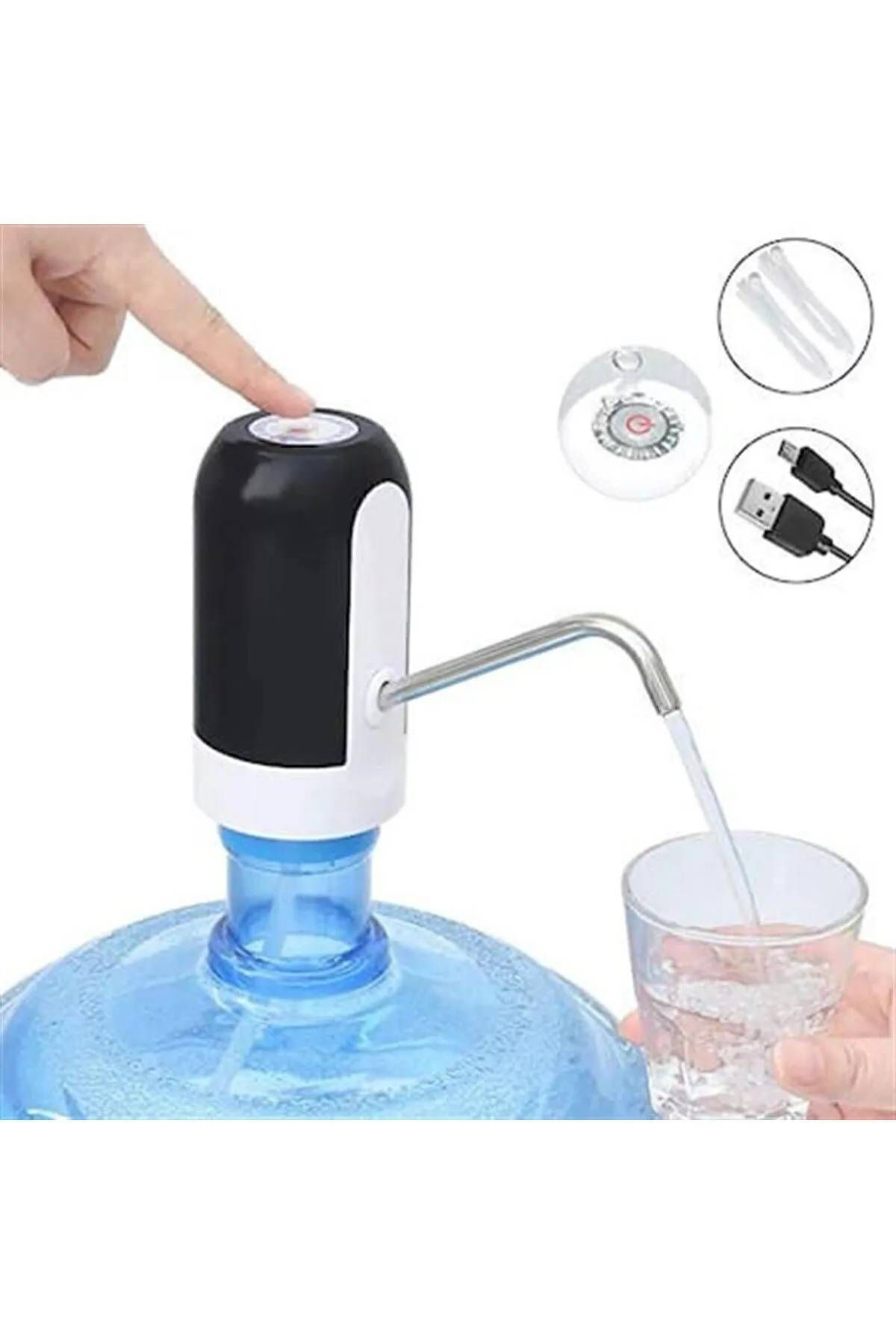 Şarjlı Otomatik Damacana Su Pompası 1200 Mah Bataryalı (BPA IÇERM