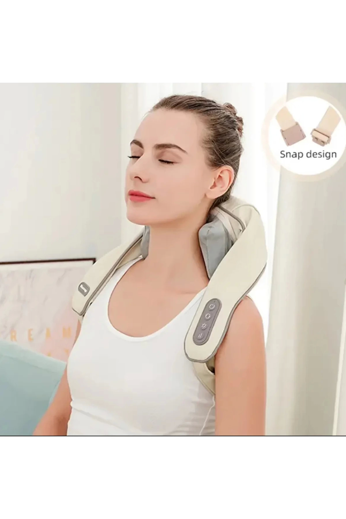 Şarjlı Ovmalı Isıtmalı Masaj Aleti Insan Eli Yoğurma Hissi