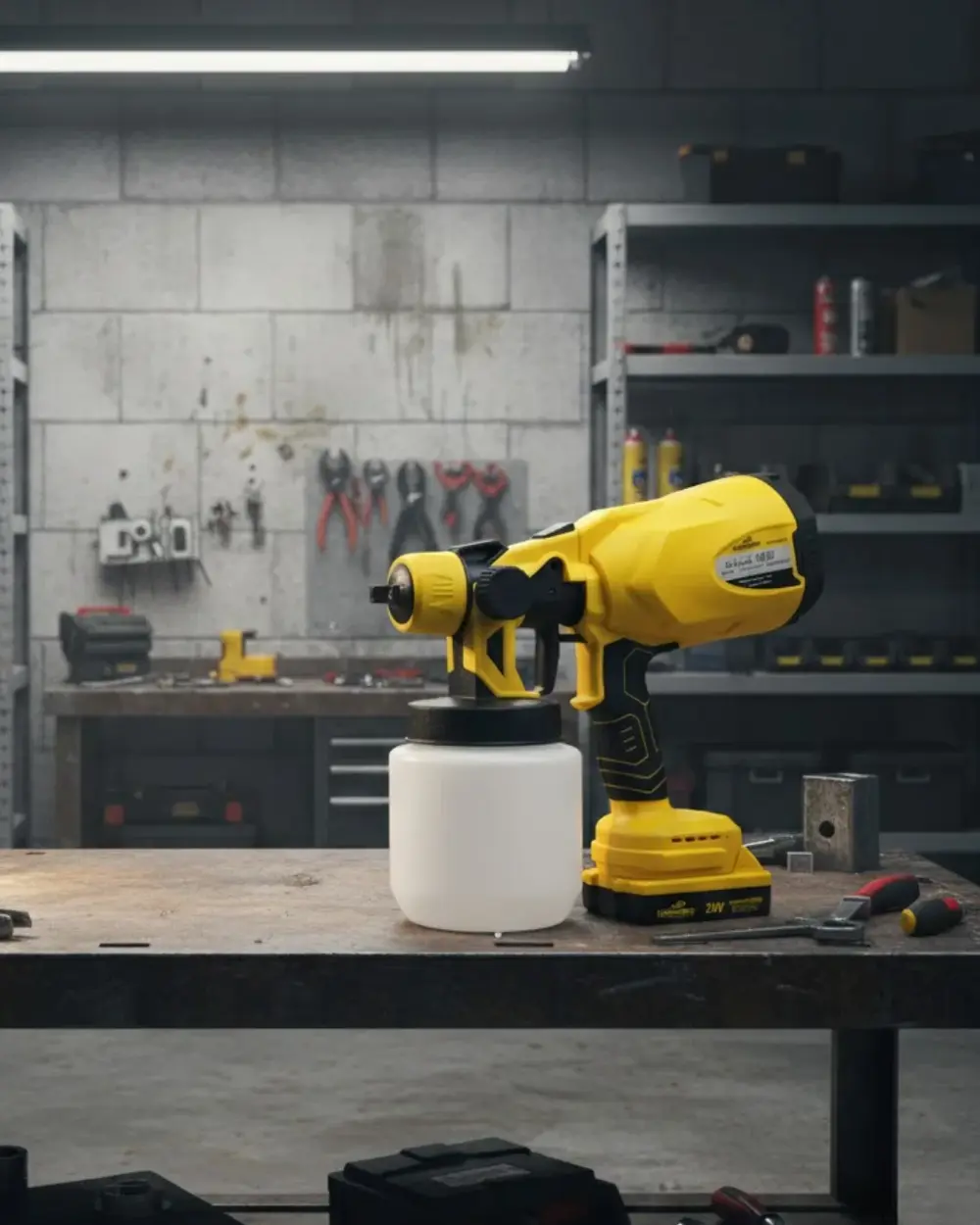 Şarjlı Püskürtme Tabancası Profesyonel Görünümlü Boyama Çözümü