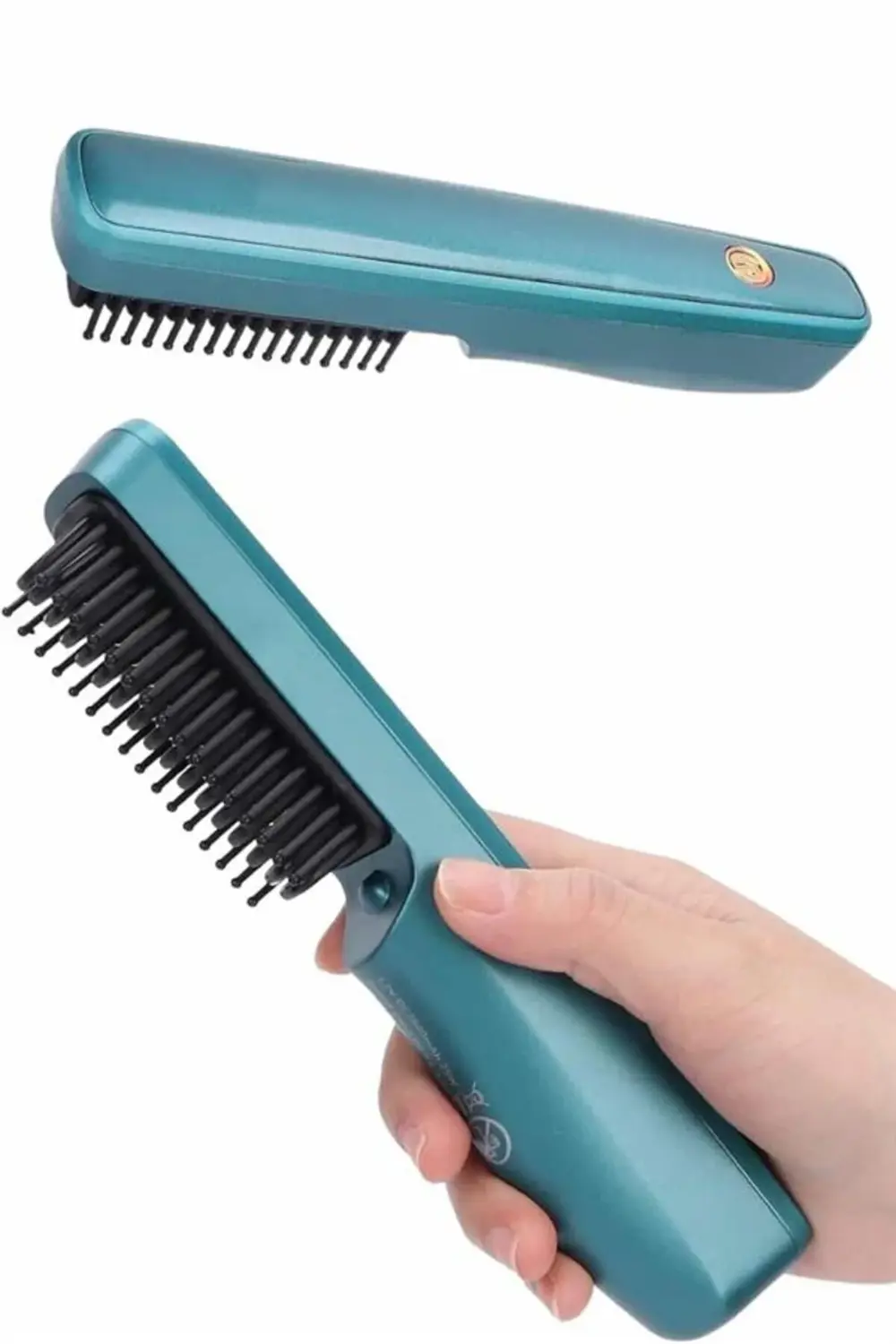 Şarjlı Saç Düzleştirici Tarak İyon Özellikli Sıkı Dişli Elektrikl