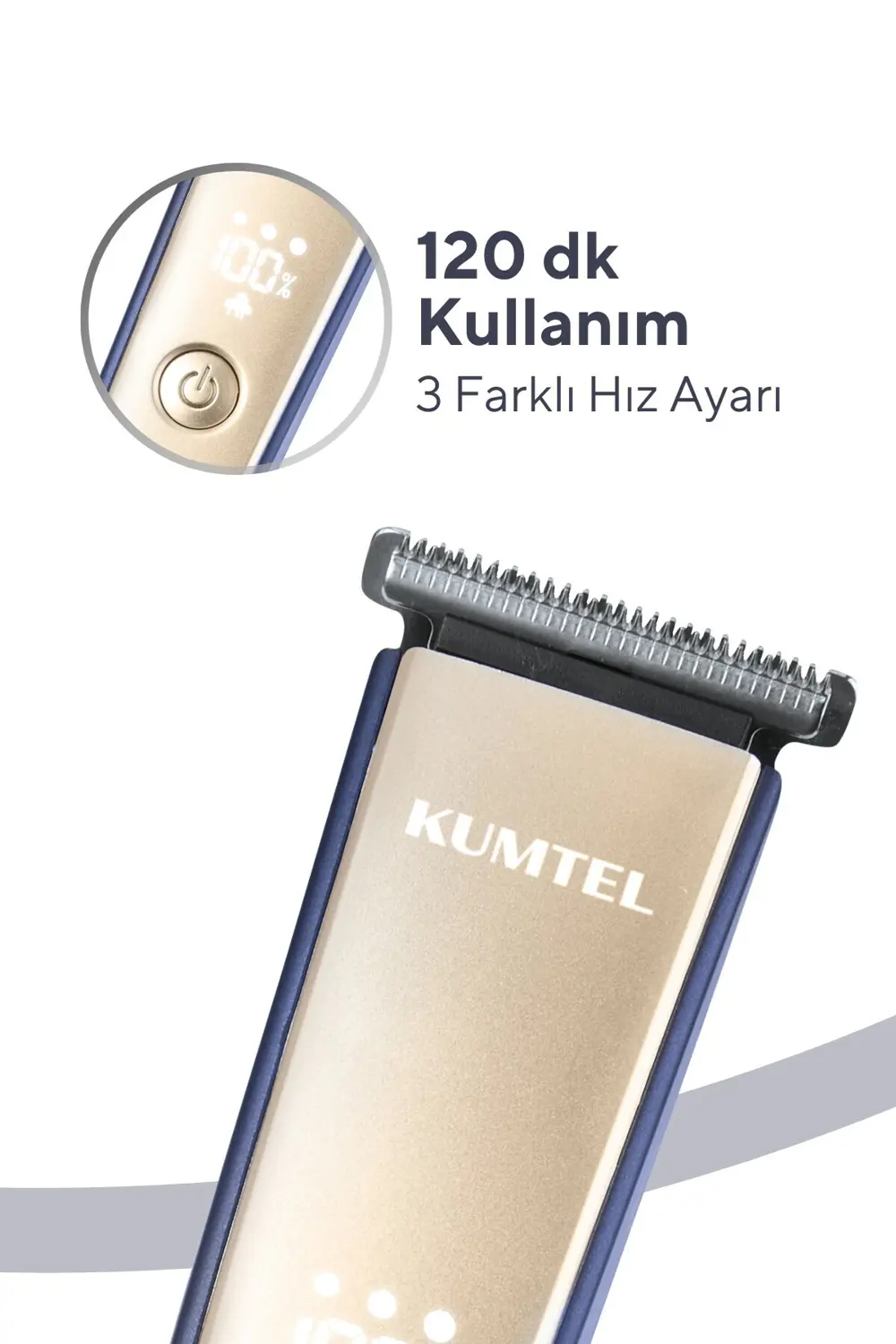 Şarjlı Saç ve Sakal Tıraş Makinesi HCT-01