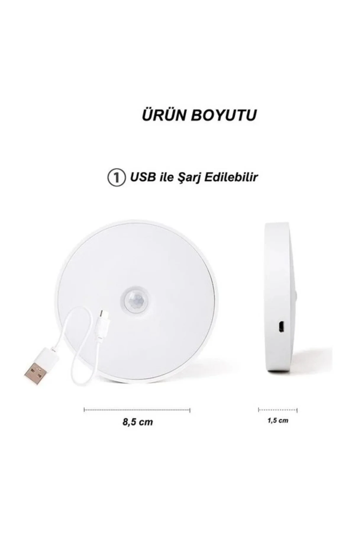 Şarjlı Sensörlü Gece Led Lambası Egonex ( Lisinya ) Şarjlı Sensörlü Gece Led Lambası Egonex ( Lisinya )