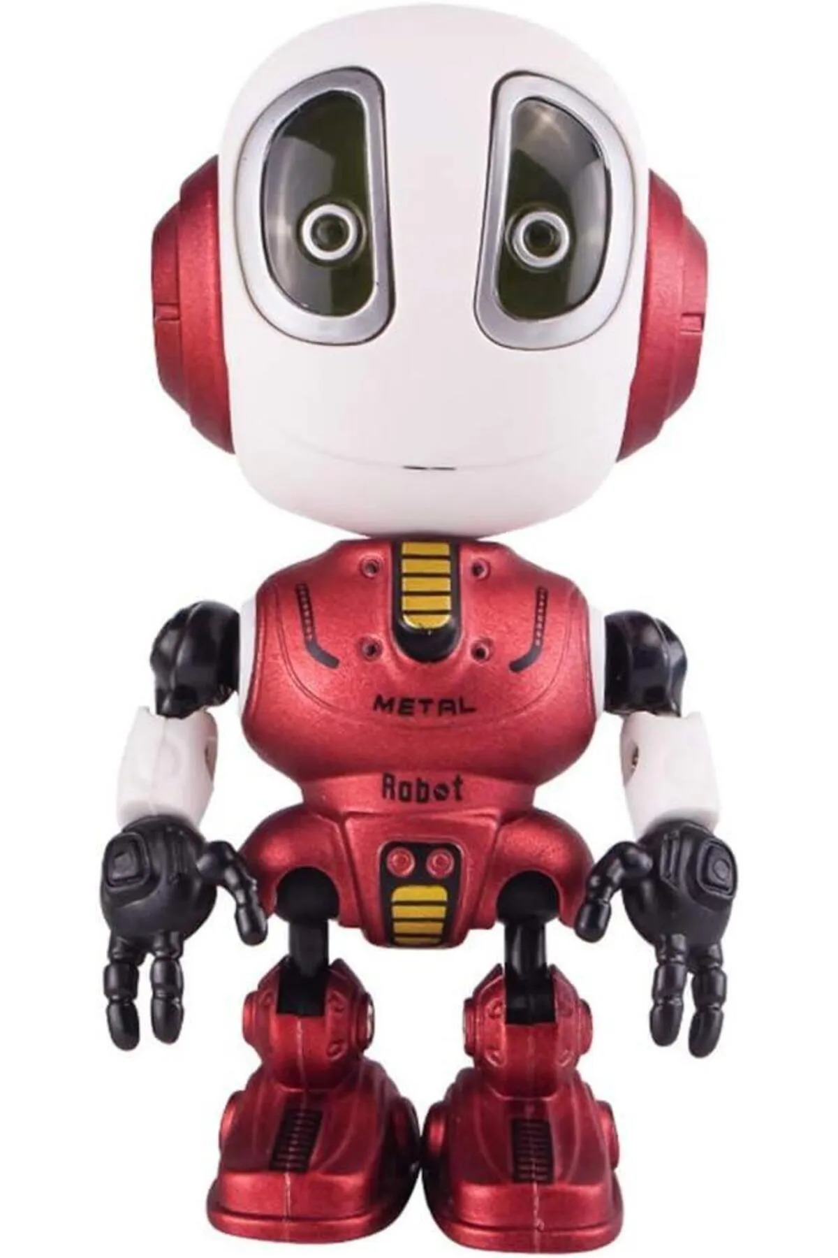 Oyuncak Store Şarjlı Sesli Müzikli İnteraktif Aktivite Robot Metal Gövdeli