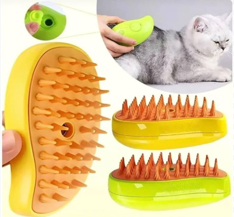 Şarjlı Soğuk Buharlı Kedi Köpek Fırçası Tarağı (4741)