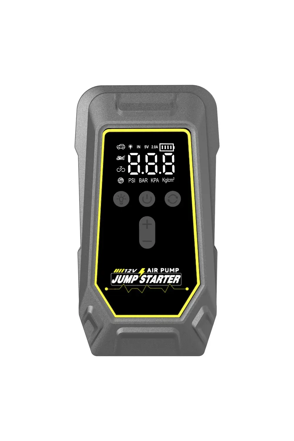 Şarjlı Taşınabilir 12.000 mAh Akü Takviye Cihazı Lastik Hava Komp