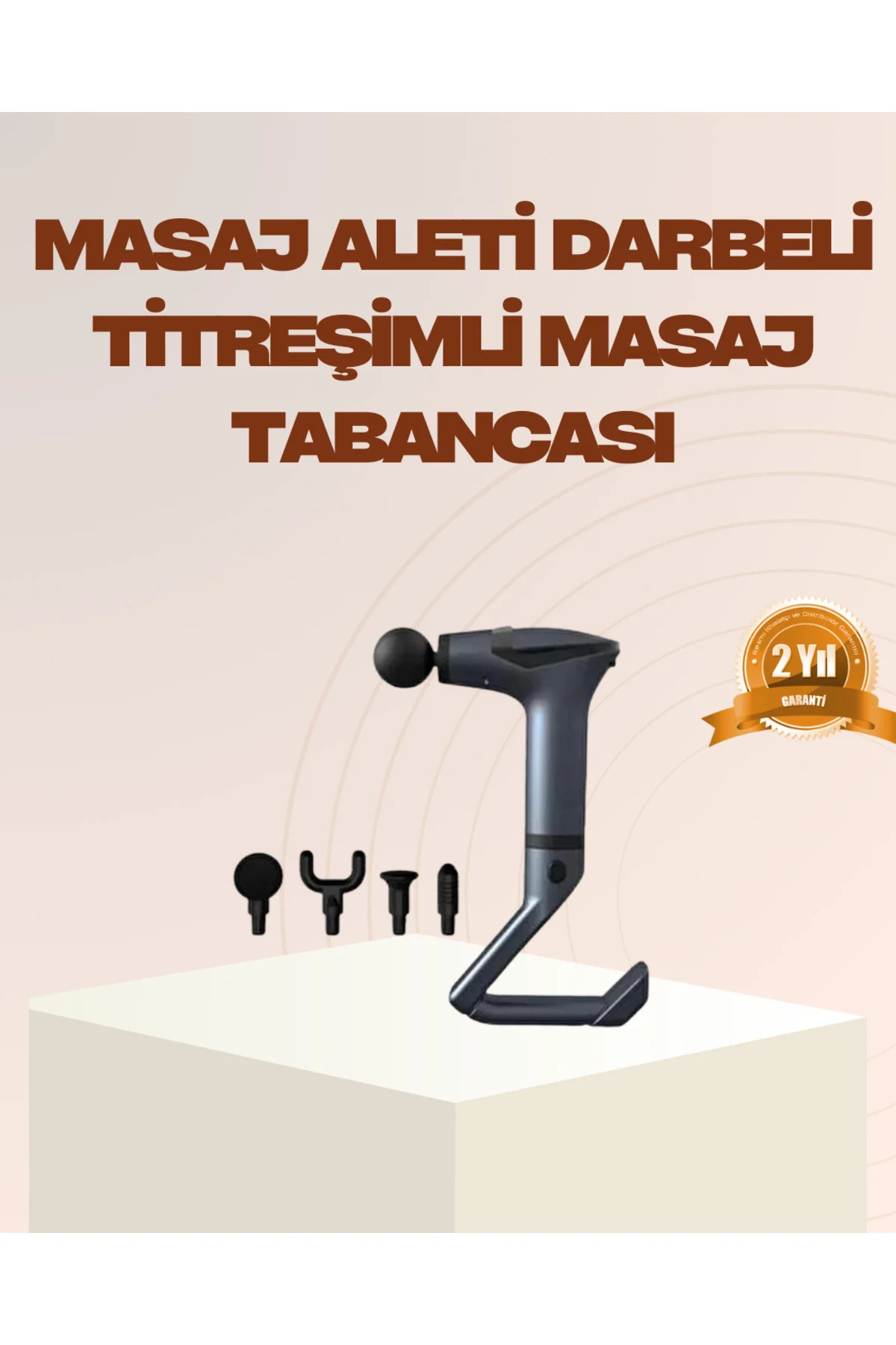 Şarjlı Taşınabilir 3In1 Titreşimli Masaj Aleti Esneme Bantlı