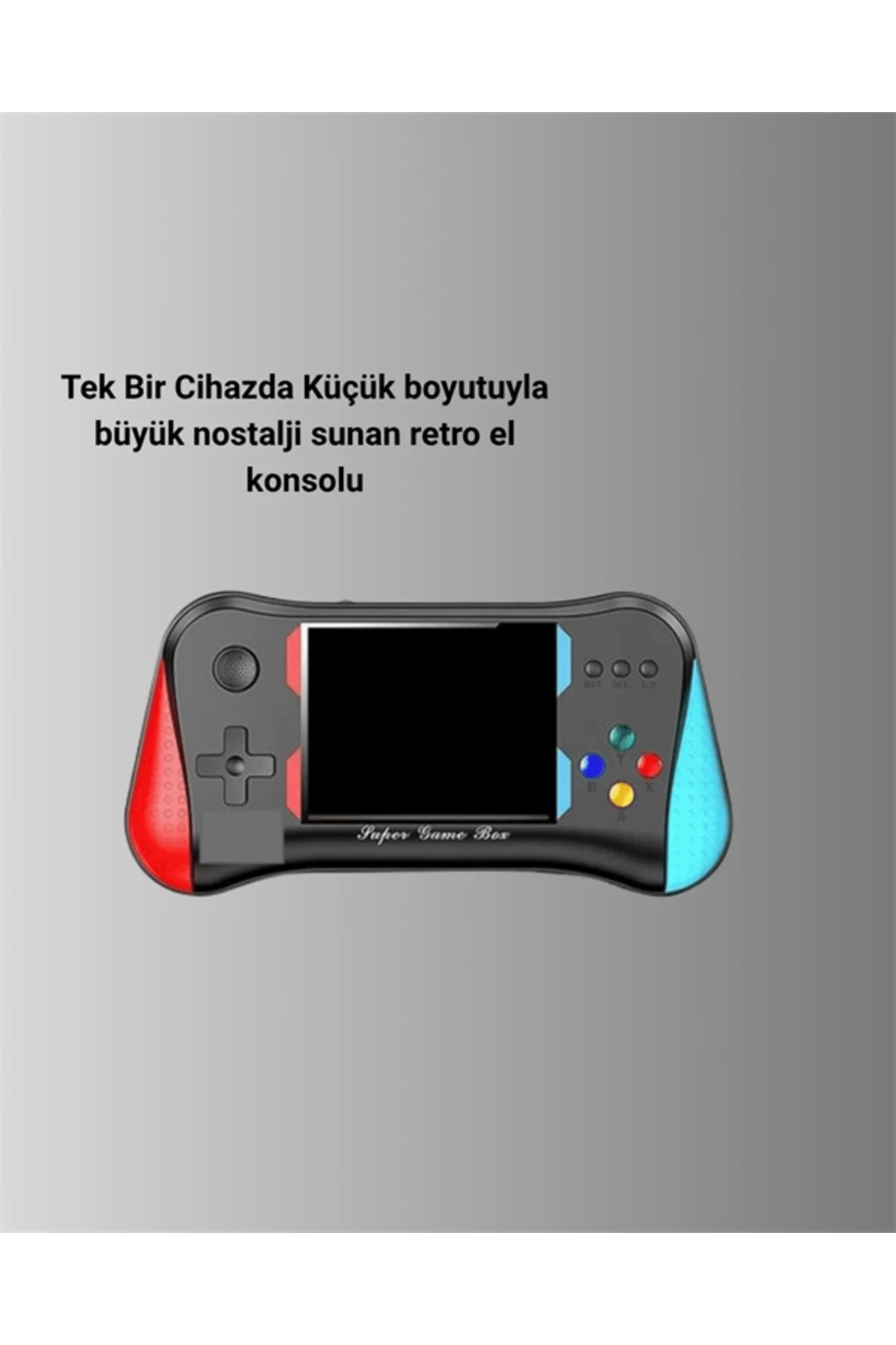 Şarjlı Taşınabilir Oyun Konsolu – X7M Retro Game Box