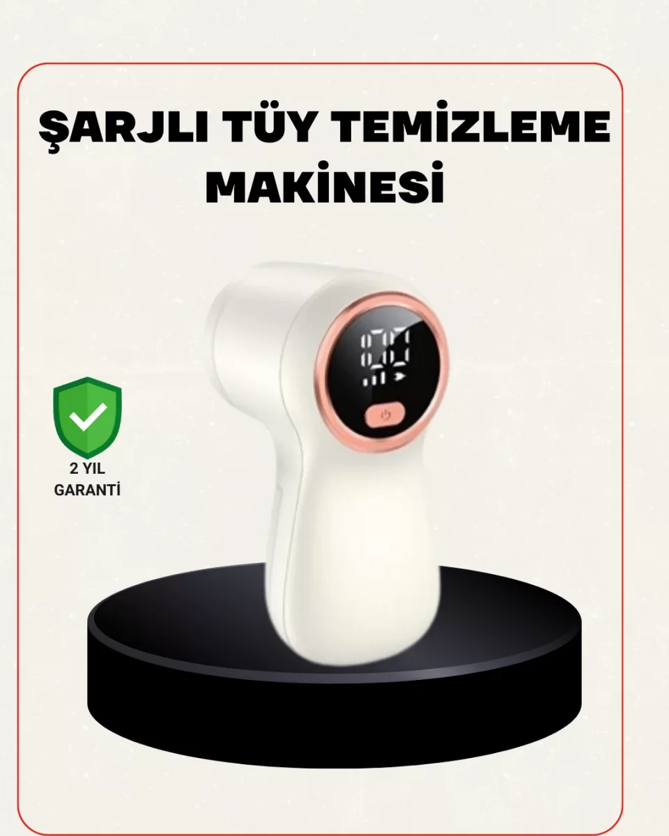 Şarjlı Tüy Temizleyici Paslanmaz Çelik Bıçaklı - Lisinya