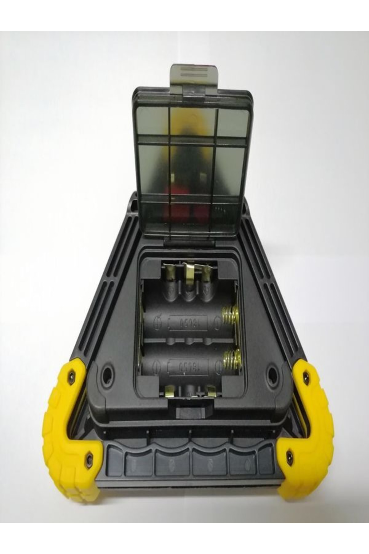 Şarjlı Üçgen Reflektör 3 Ledli Trafik Ikaz Acil Durum Kamp Lambas