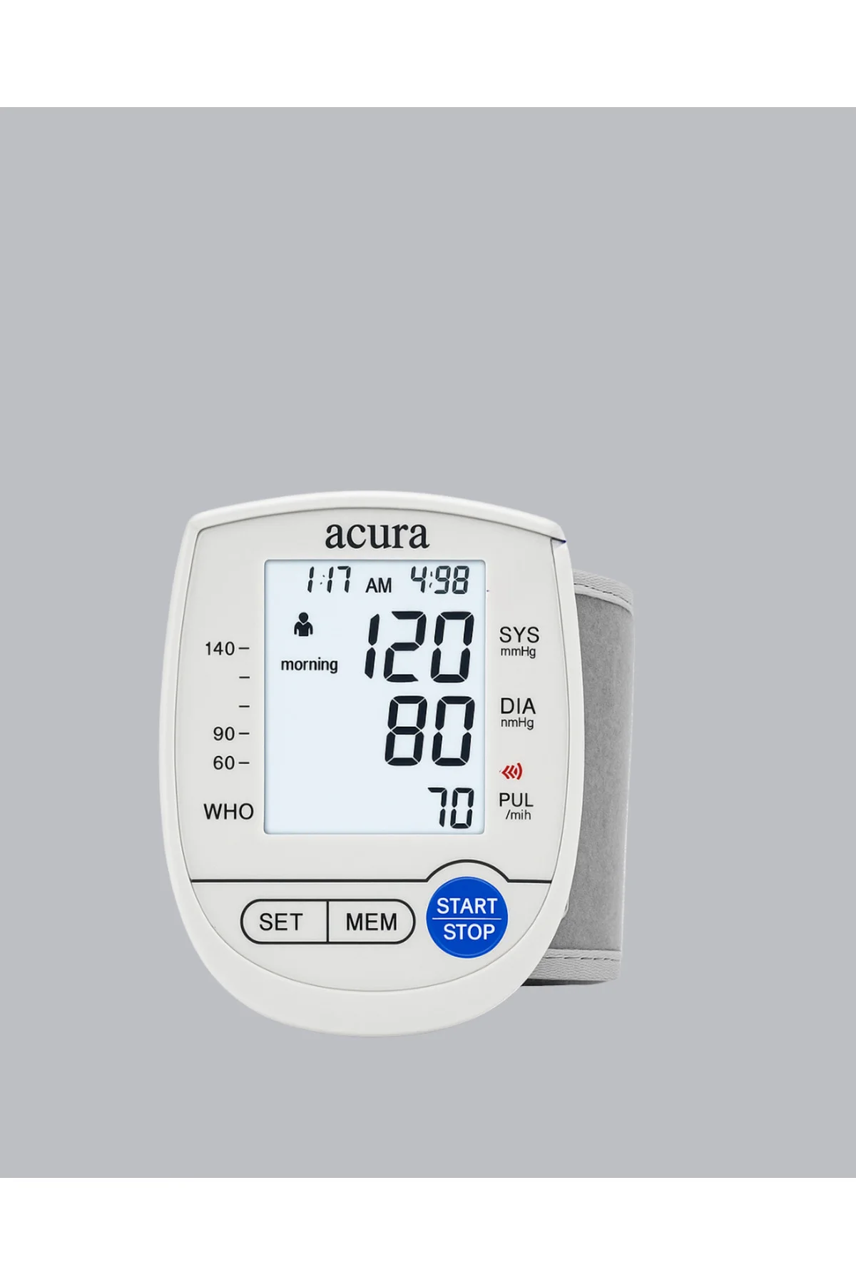 Şarjlı ve Pilli Bilek Tansiyon Ölçer Dijital Ekran Hafıza Kayıtlı