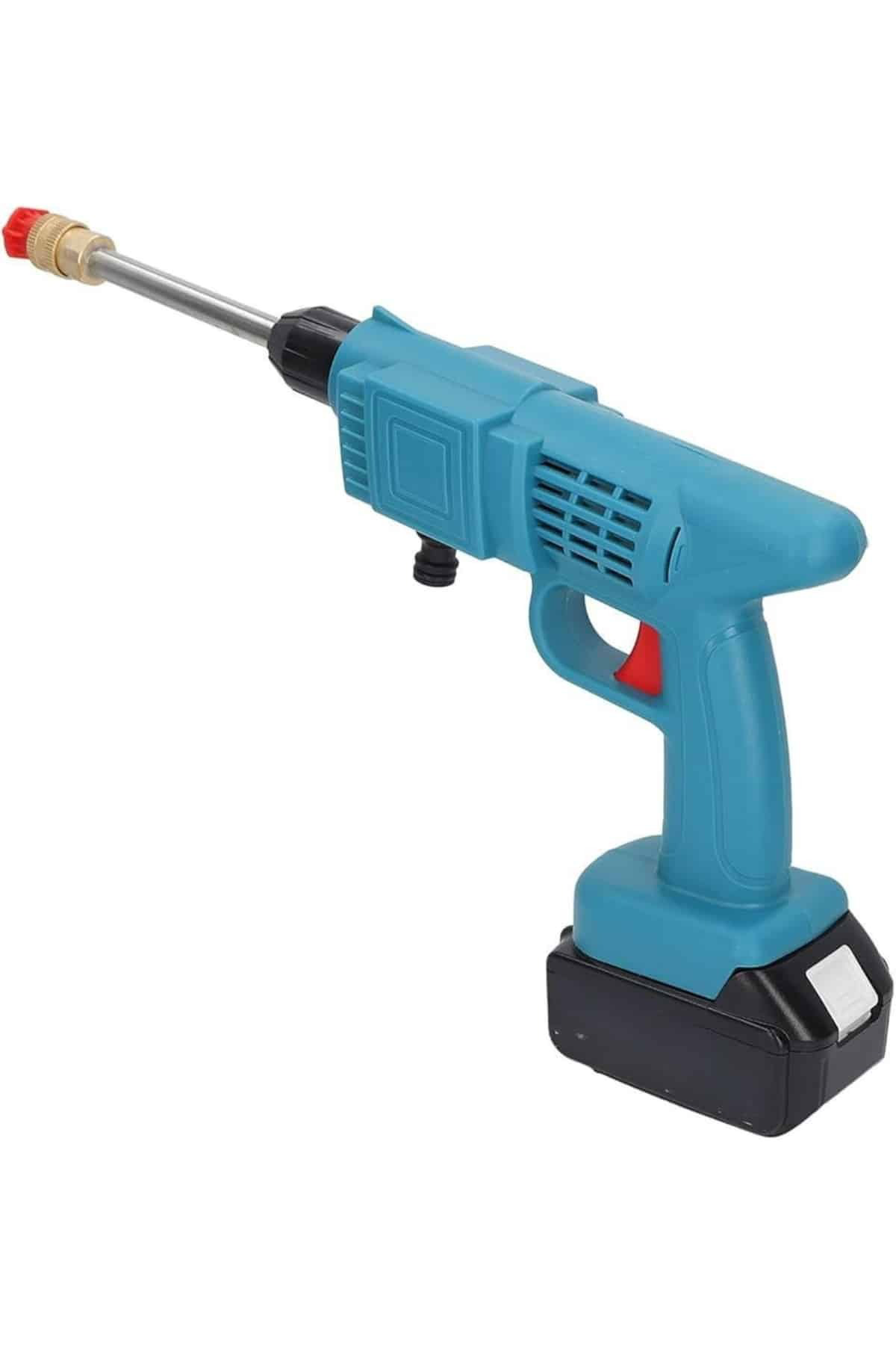 Şarjlı Ve Yüksek Basınçlı Oto Yıkama Makinesi Ve Sulama Tabancası