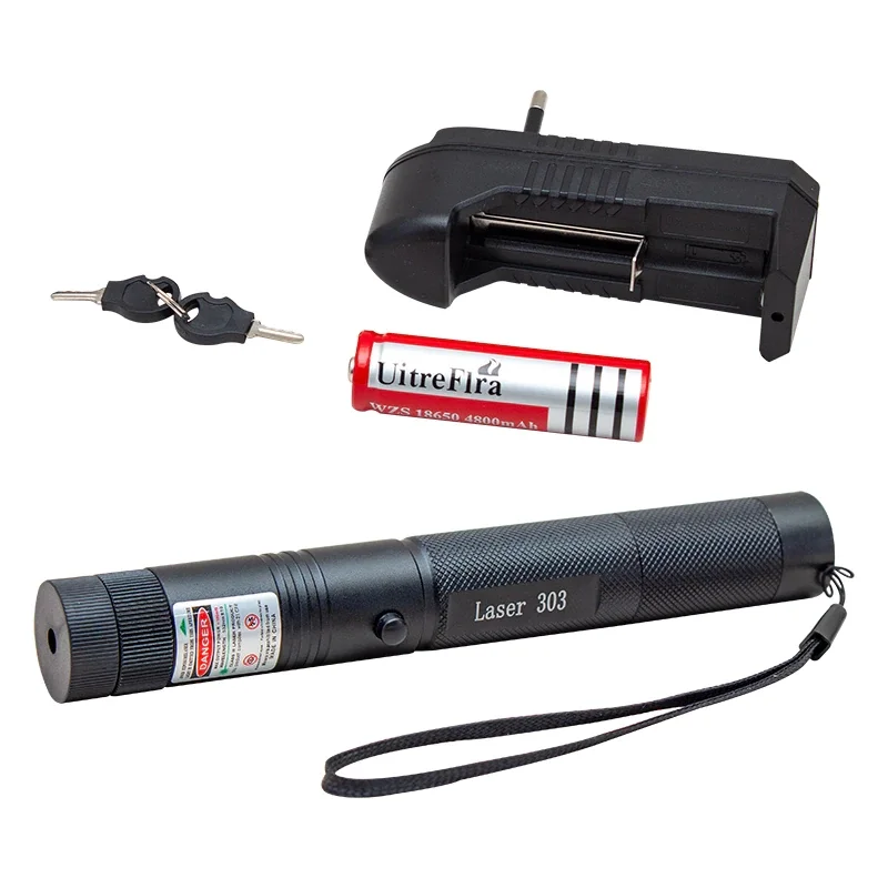 Şarjlı Yeşil Lazer Pointer 100 Mw Bx40