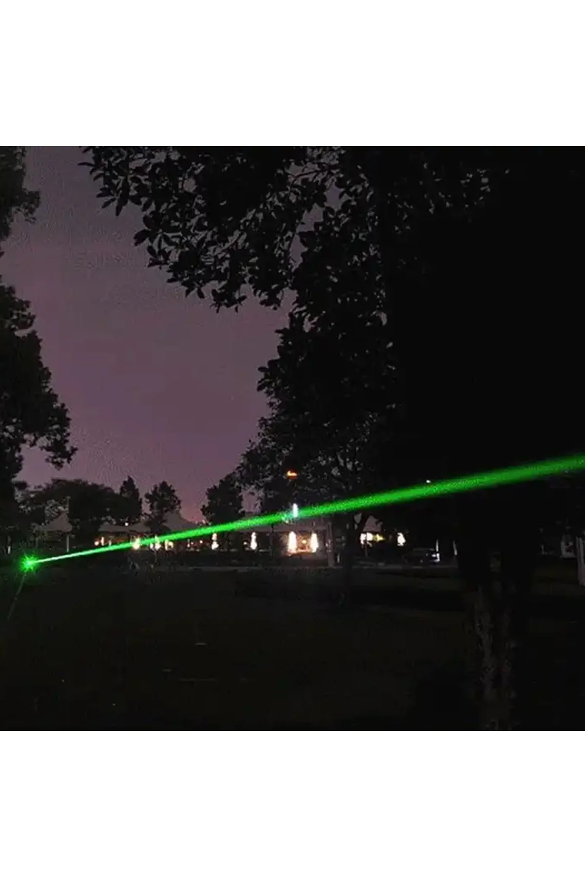 Şarjlı Yeşil Lazer Pointer 1000mW Bm-520 Siyah